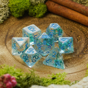 Azure Bloom - Dice Set - Luffleberry