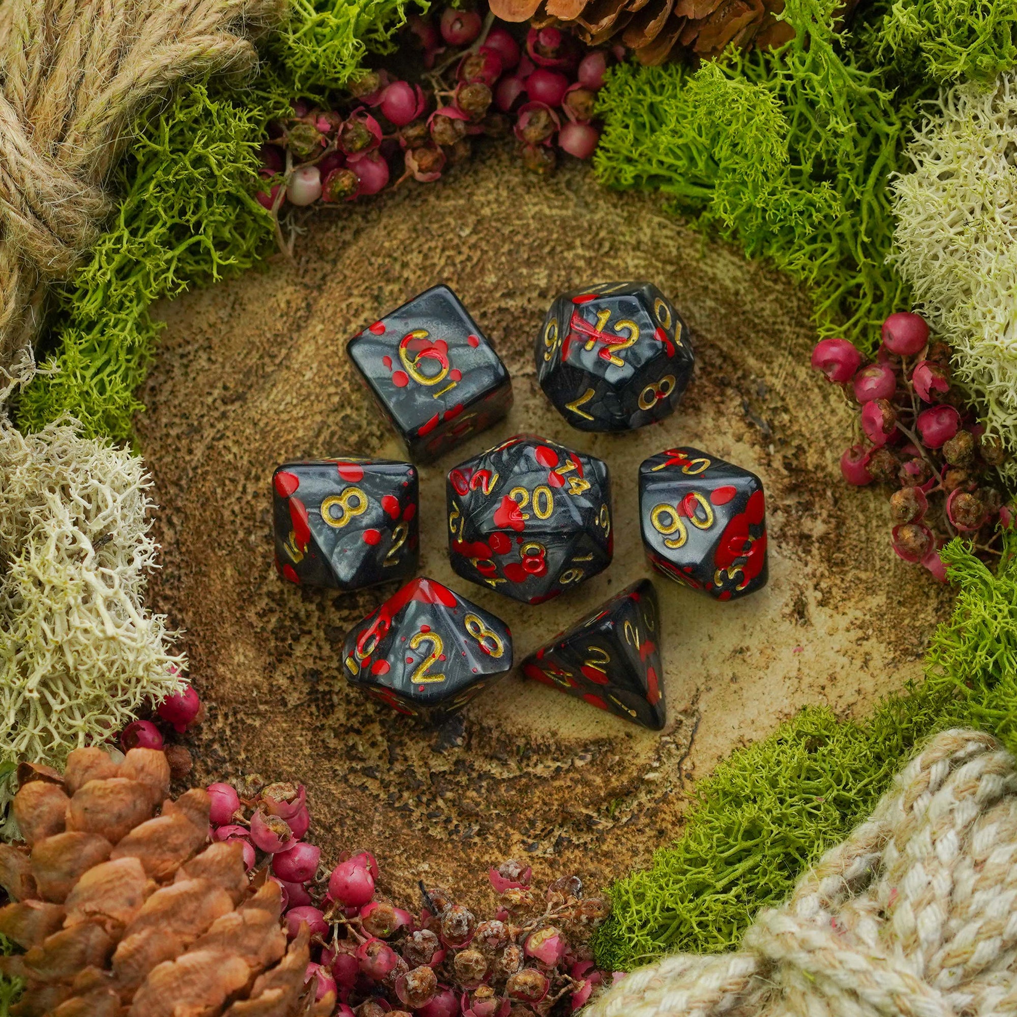 Backstab - Dice Set - Luffleberry