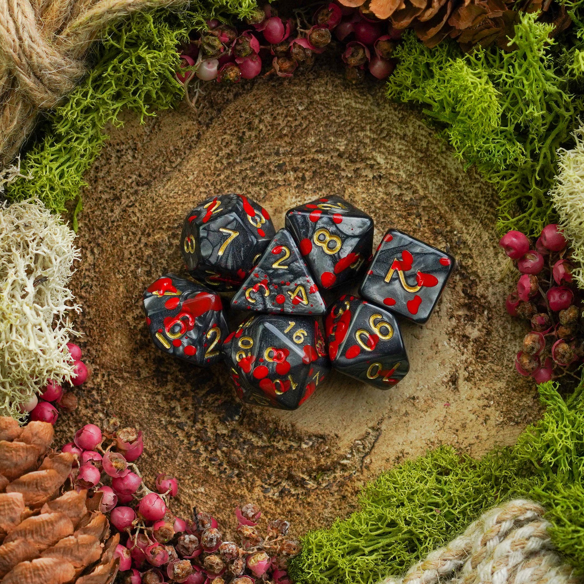 Backstab - Dice Set - Luffleberry