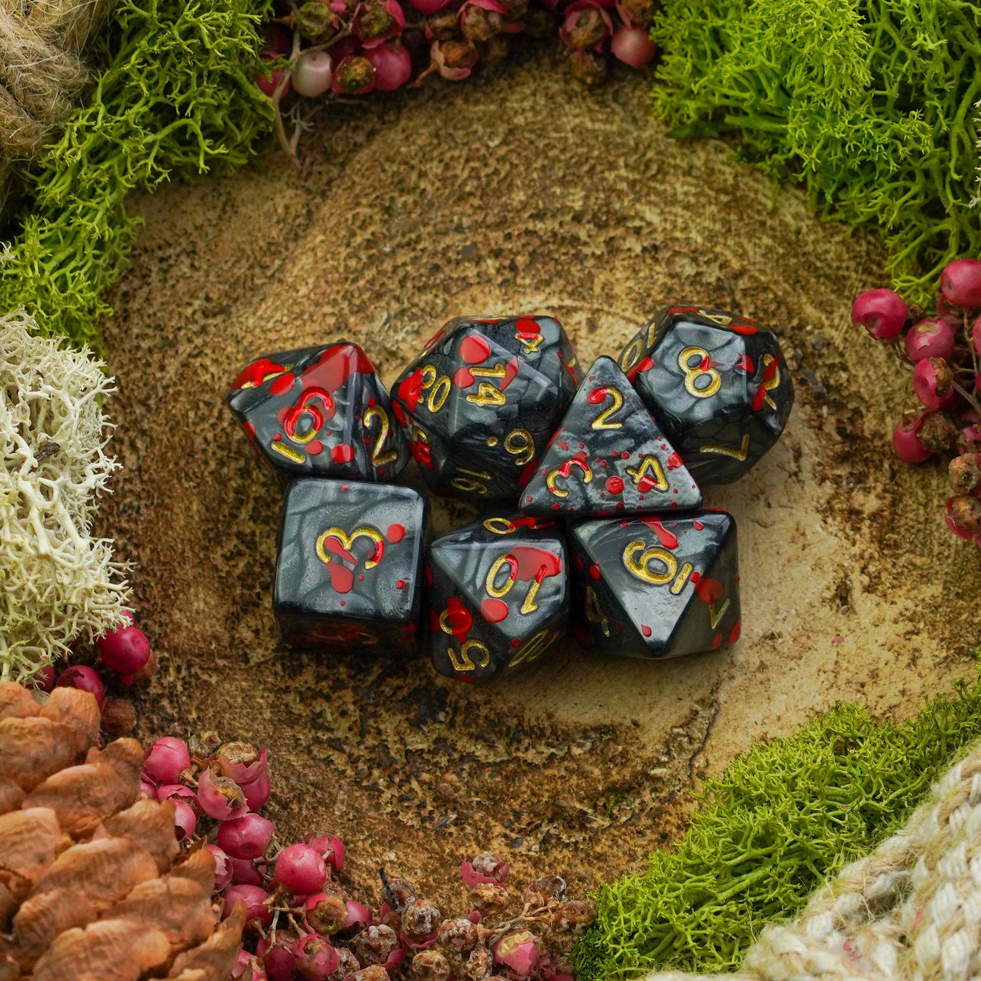 Backstab - Dice Set - Luffleberry