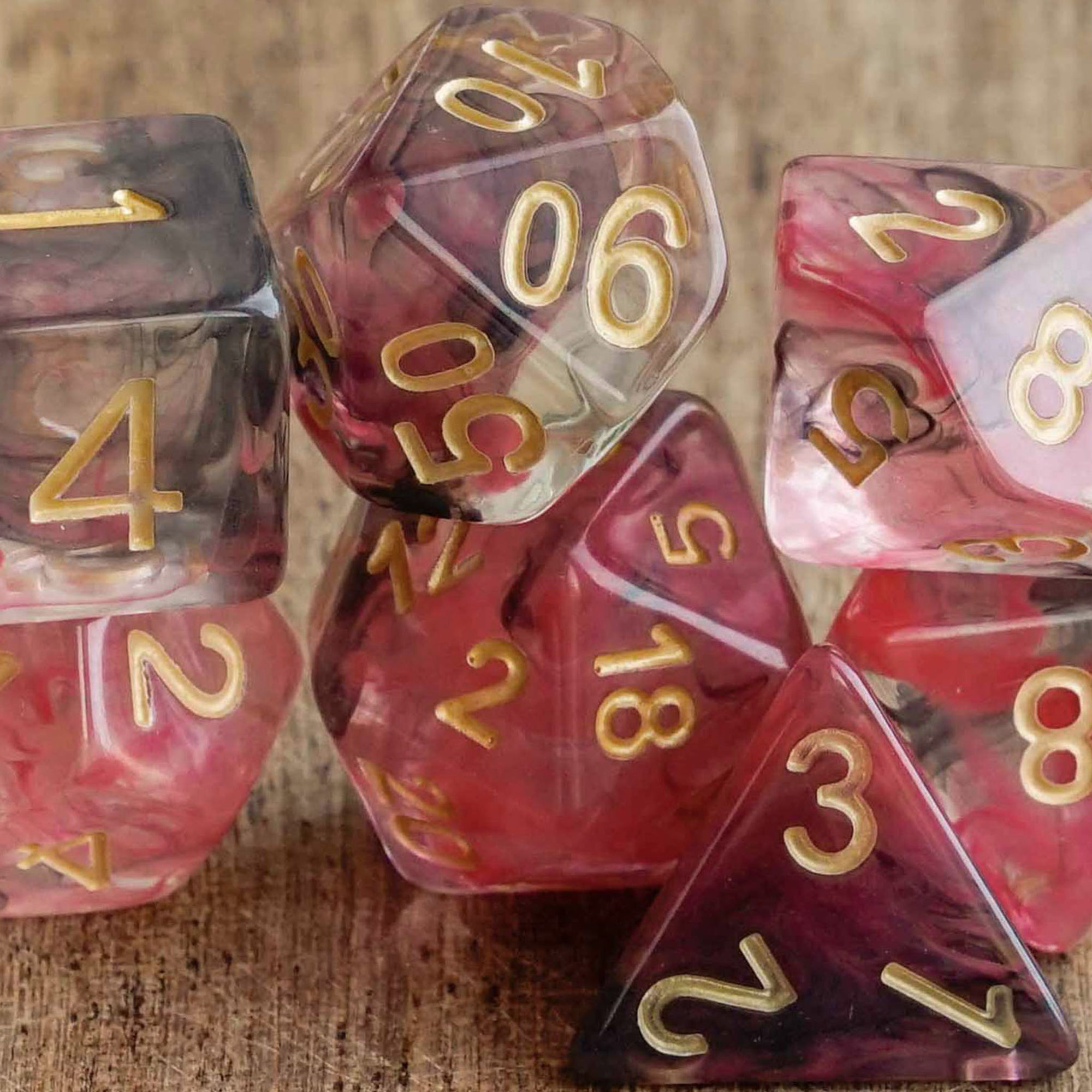 Blood & Smoke Dice - Dice Set - Luffleberry