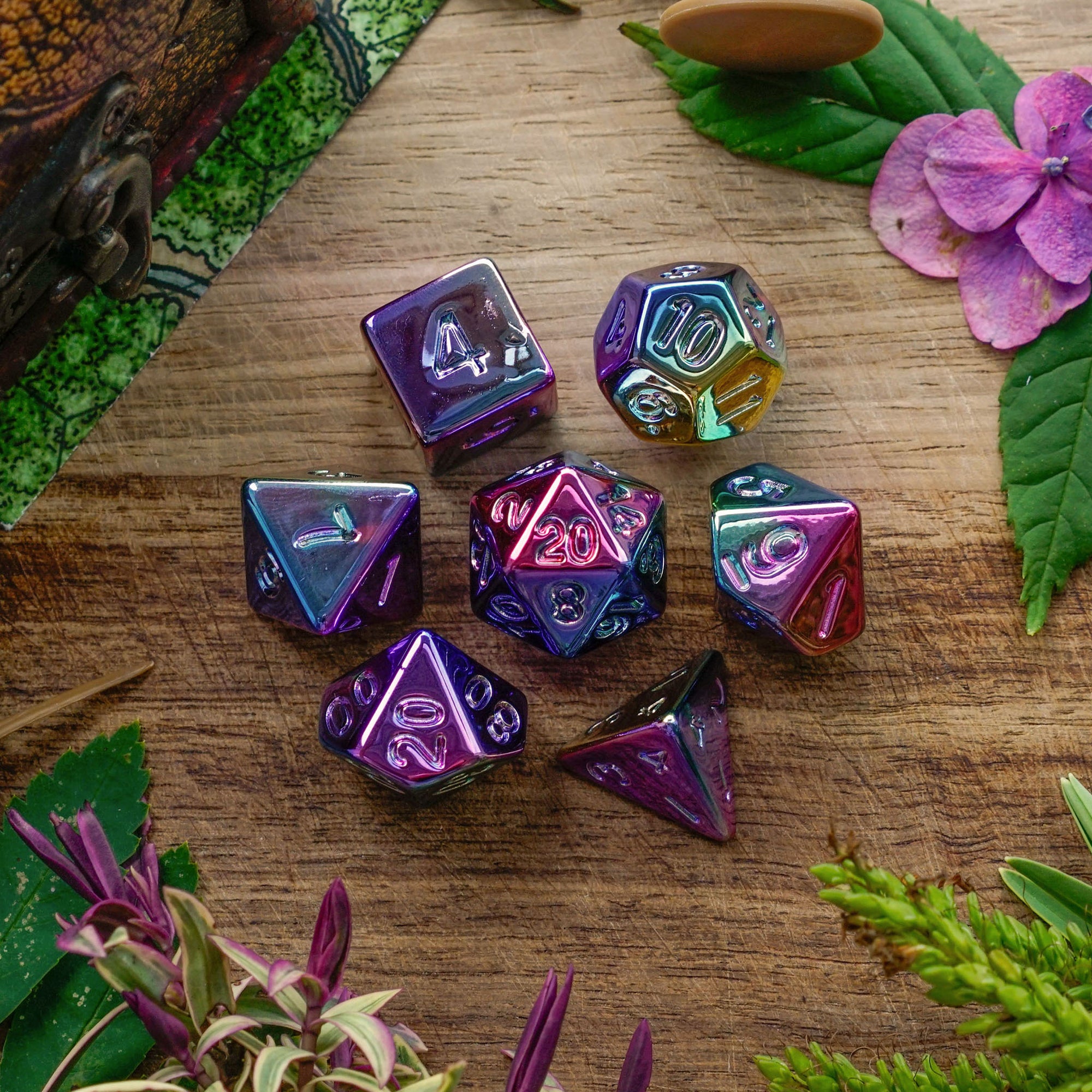 Chromatic Orb - Dice Set - Luffleberry