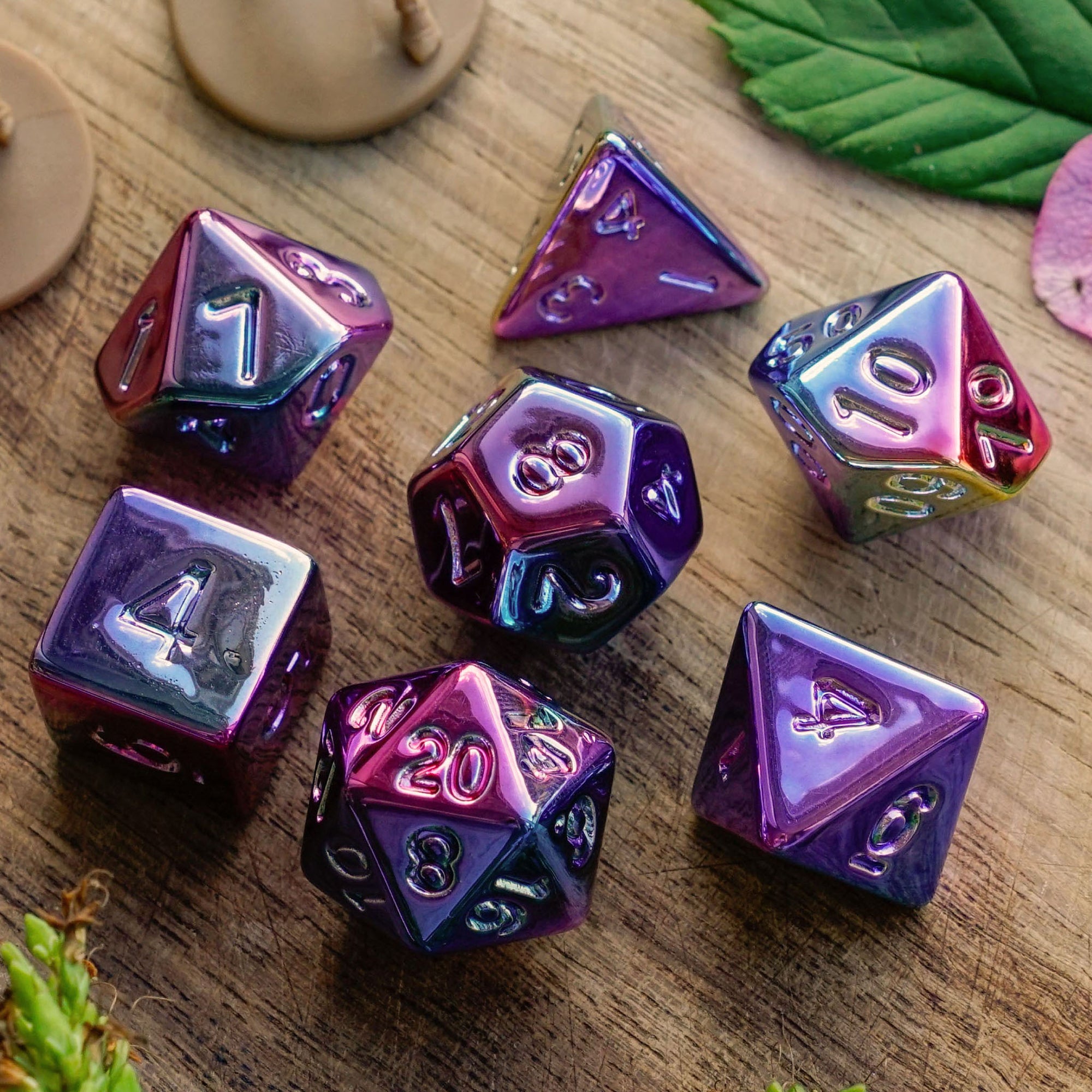 Chromatic Orb - Dice Set - Luffleberry