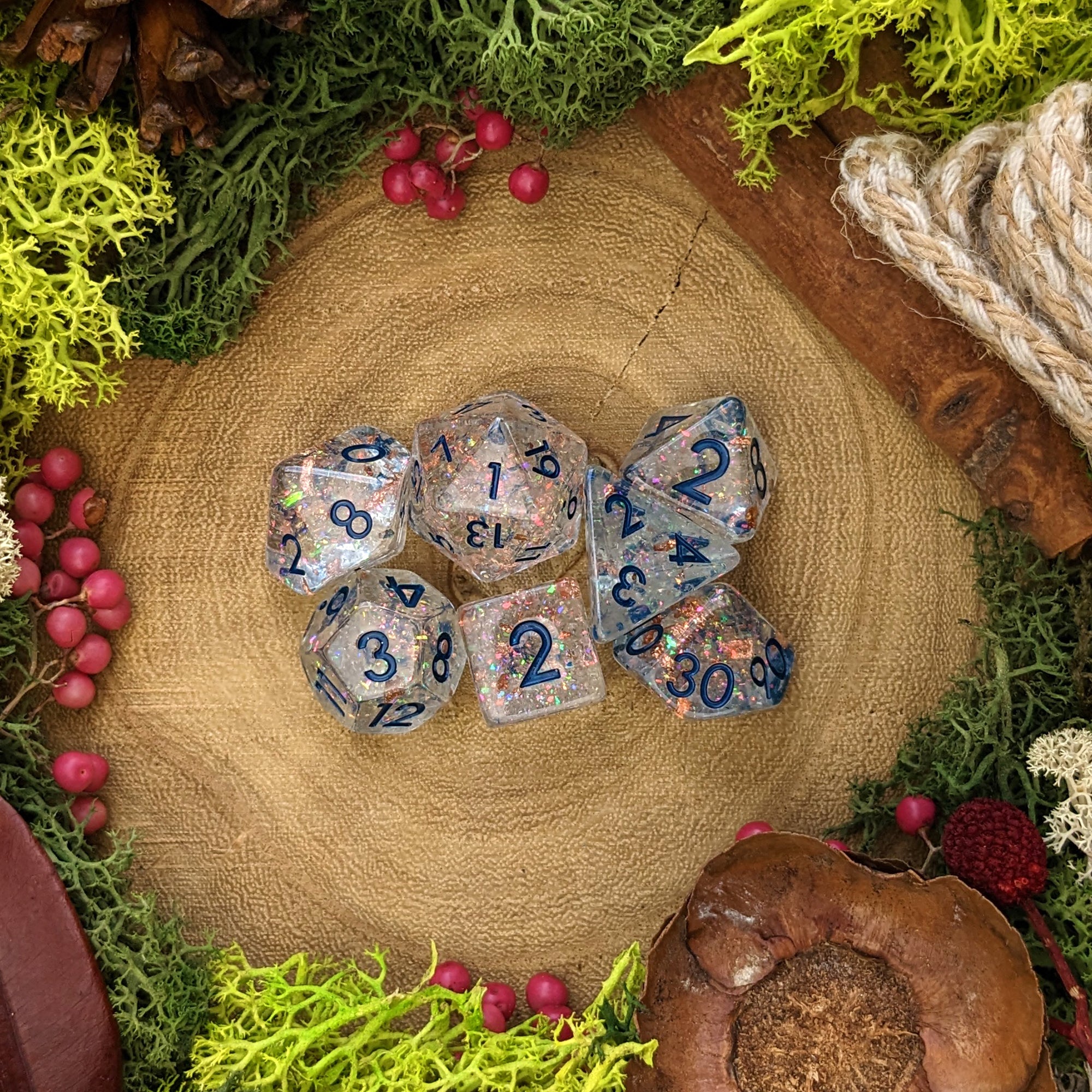 Copper Solstice - Dice Set - Luffleberry