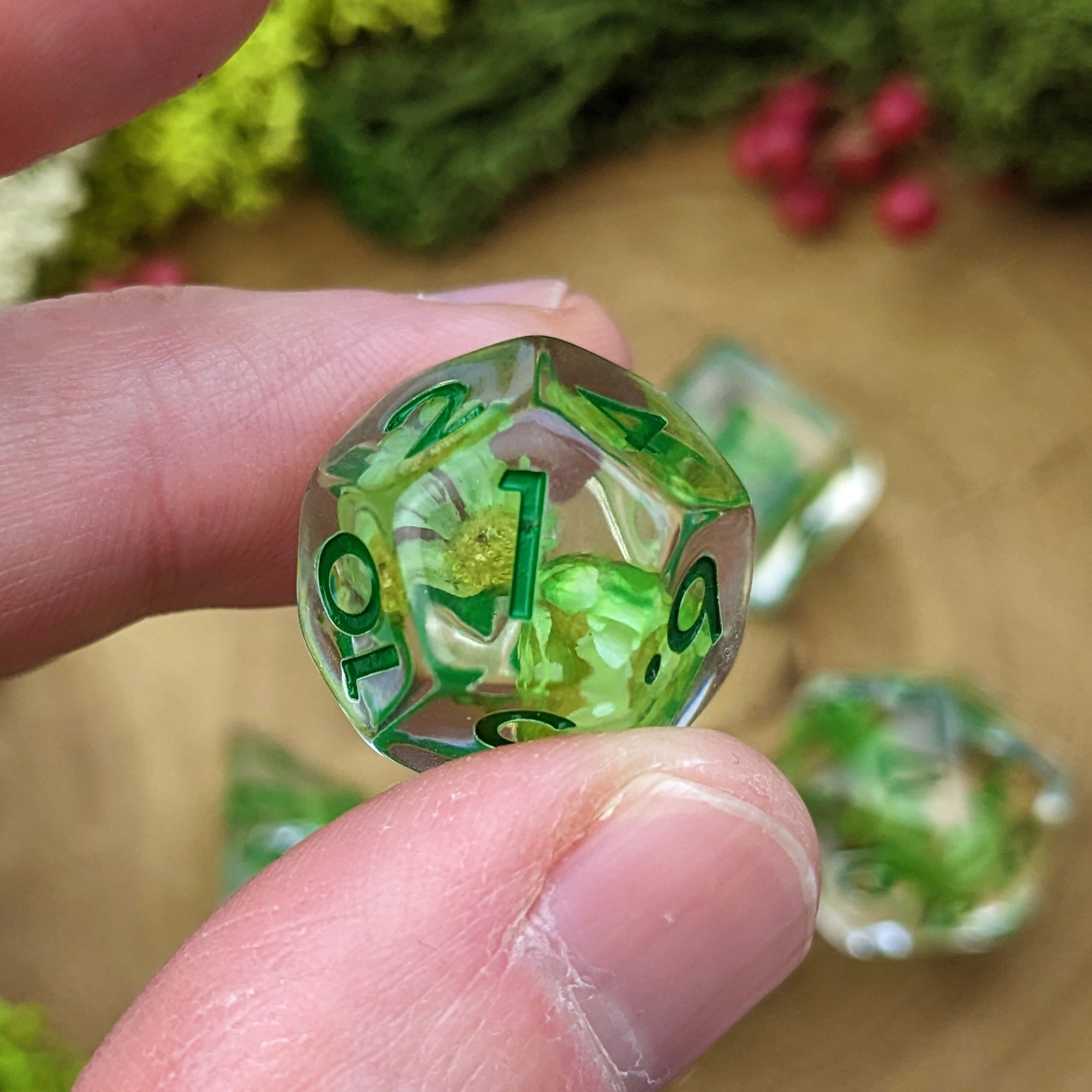 Evergreen - Dice Set - Luffleberry