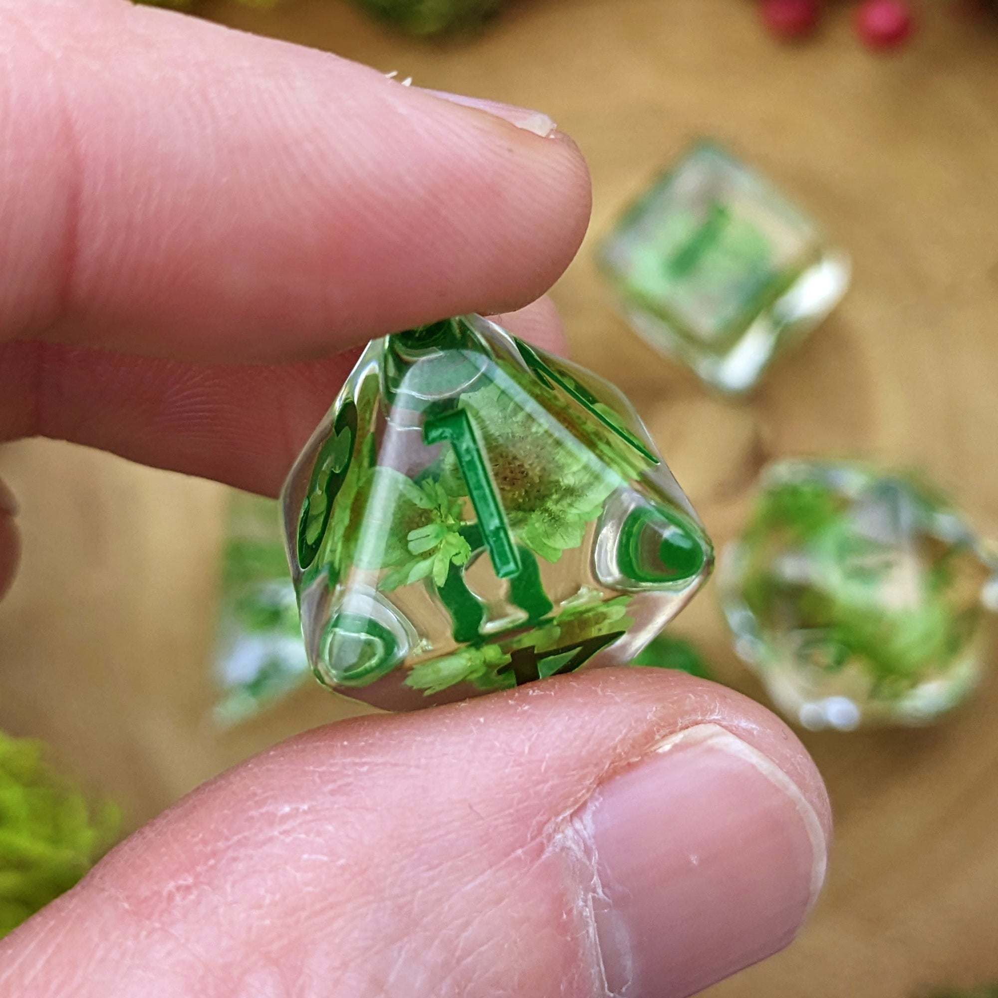 Evergreen - Dice Set - Luffleberry