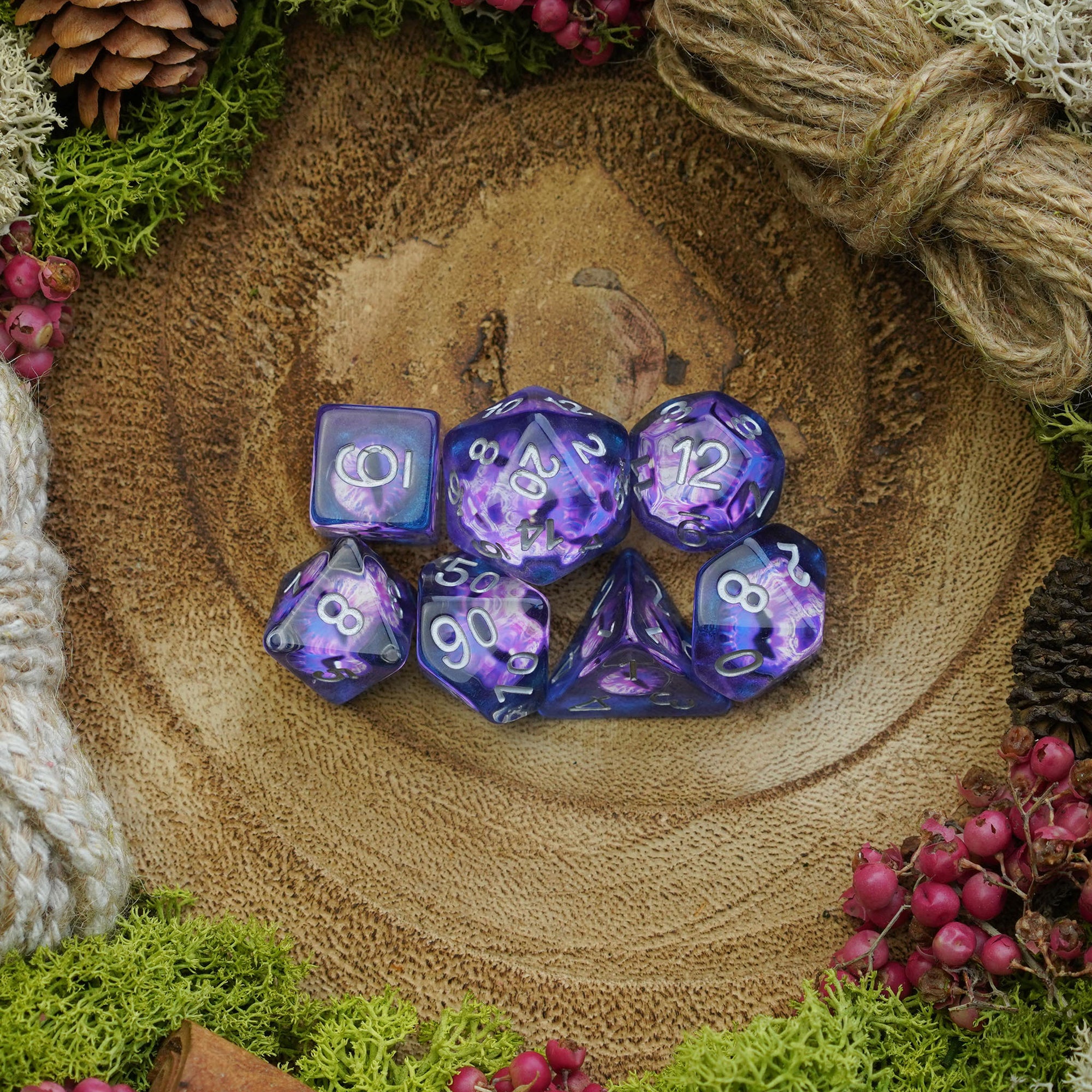 Eyes of the Abyss - Dice Set - Luffleberry