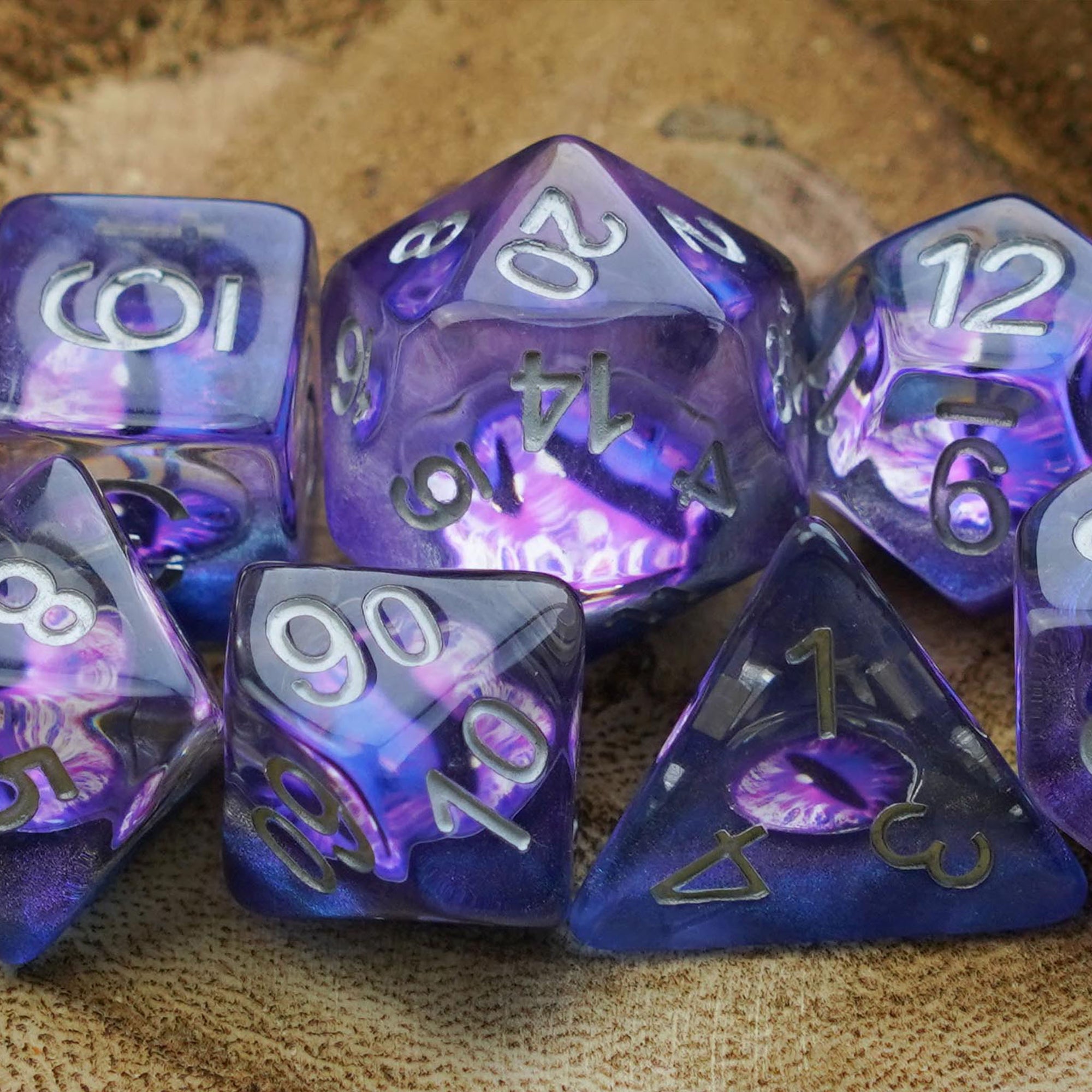 Eyes of the Abyss - Dice Set - Luffleberry