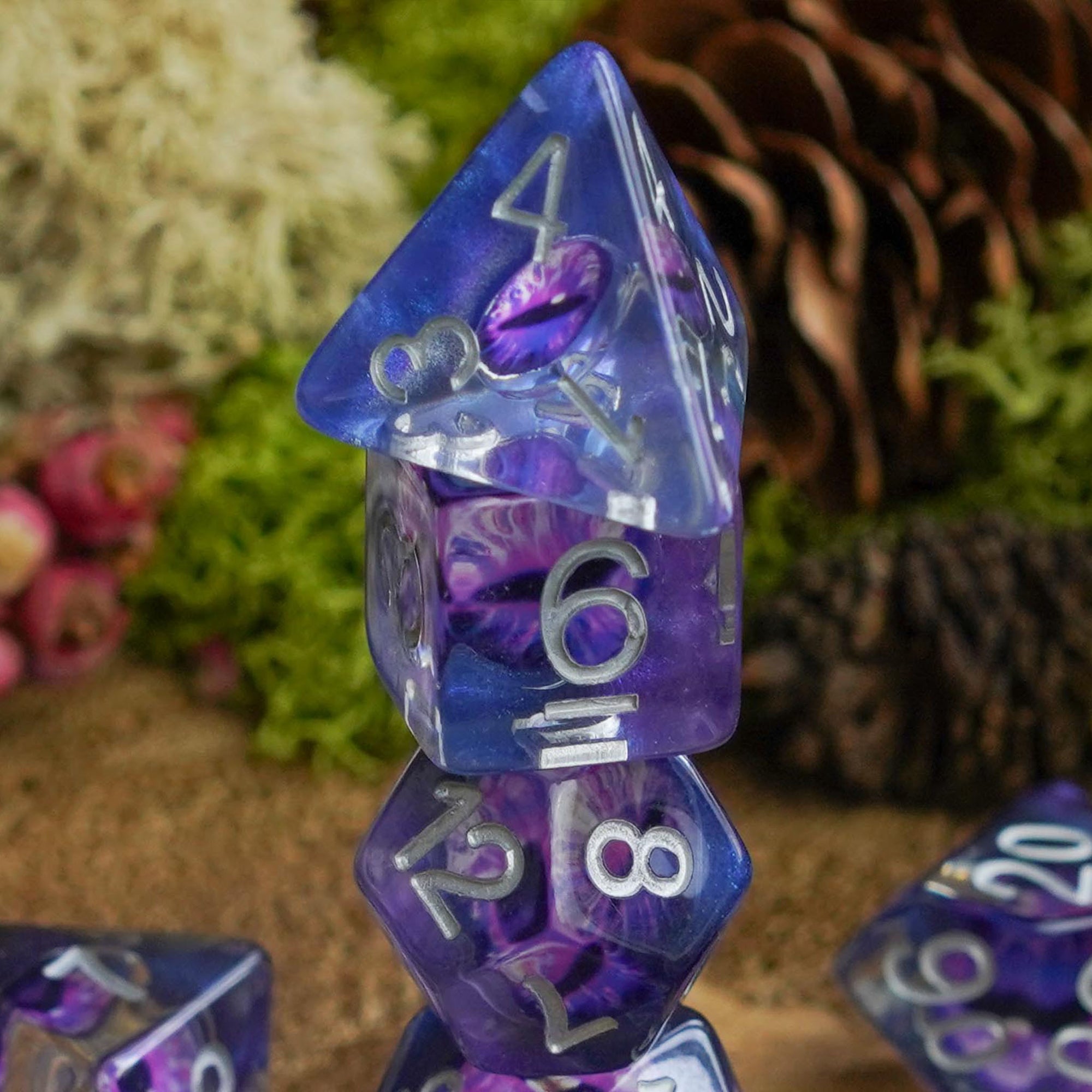 Eyes of the Abyss - Dice Set - Luffleberry