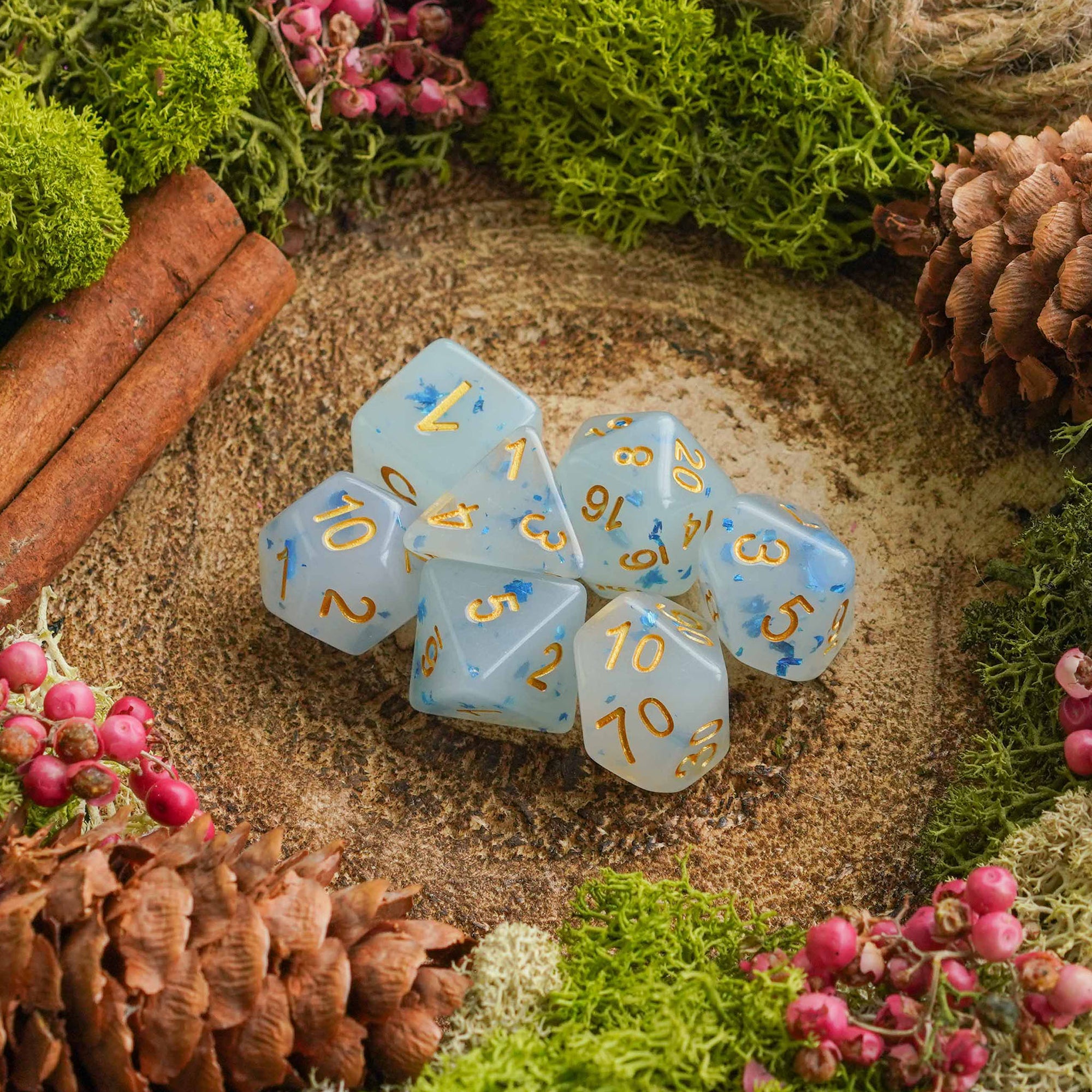 Frozen Sea - Dice Set - Luffleberry