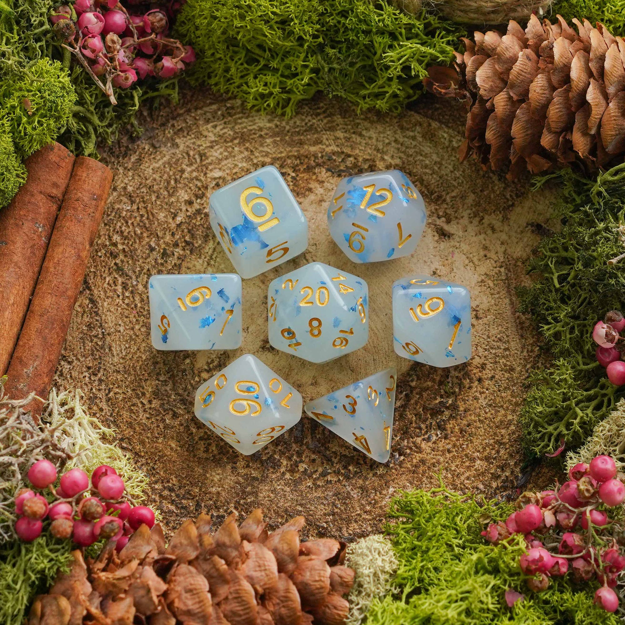 Frozen Sea - Dice Set - Luffleberry