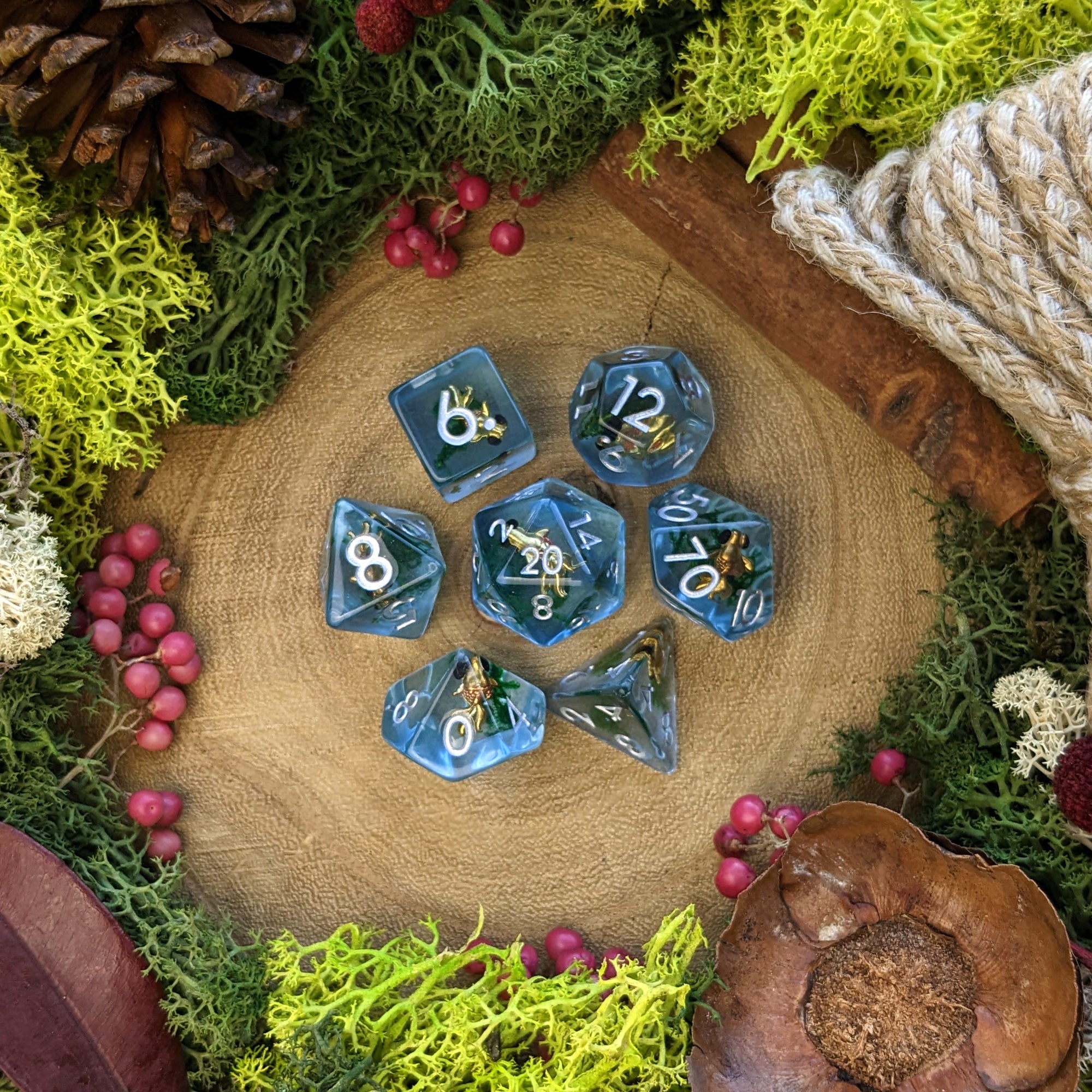 Goldfish - Dice Set - Luffleberry