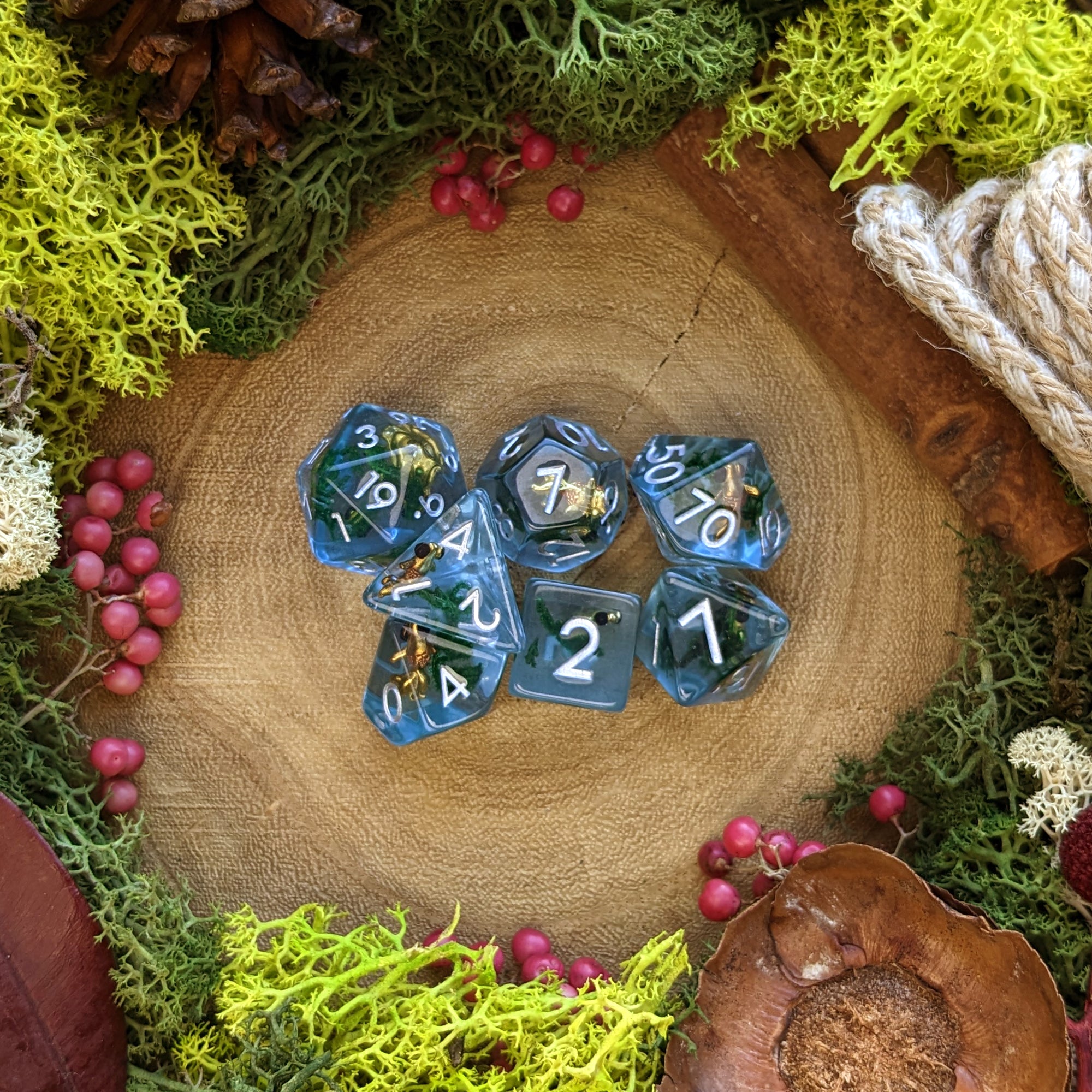 Goldfish - Dice Set - Luffleberry