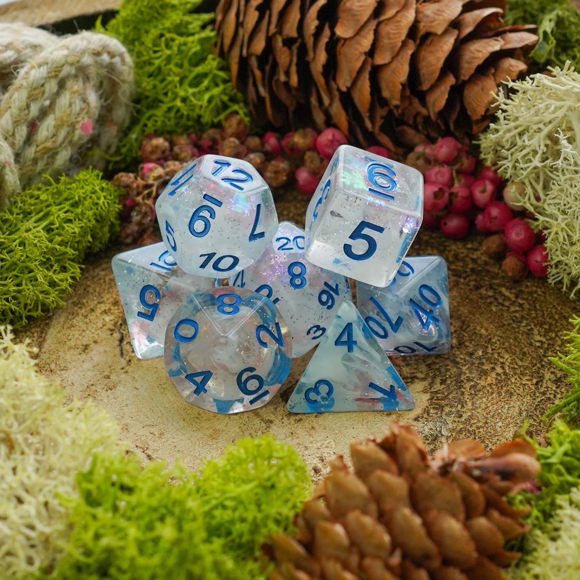 Frostmaiden - Dice Set - Luffleberry