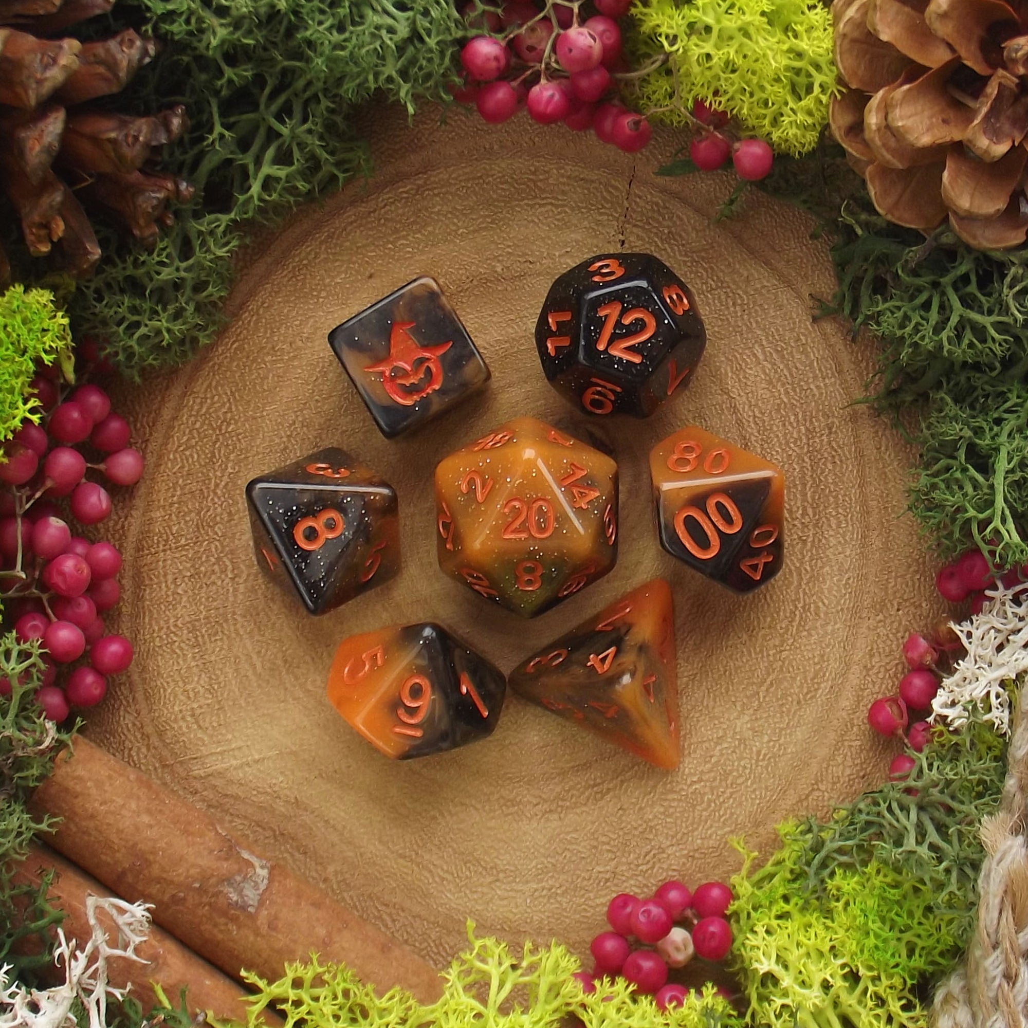 All Hallows' Eve - Dice Set - Luffleberry