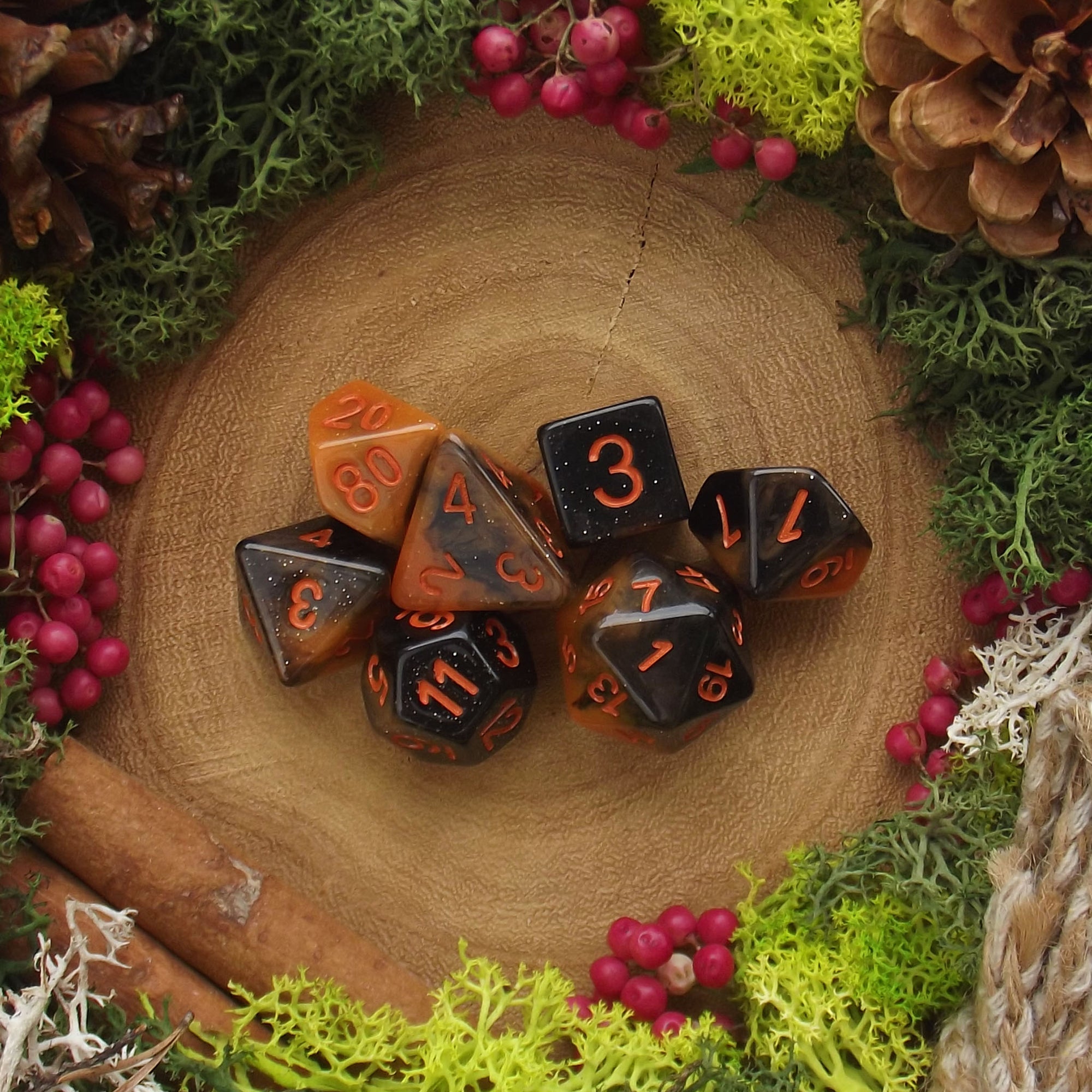 All Hallows' Eve - Dice Set - Luffleberry