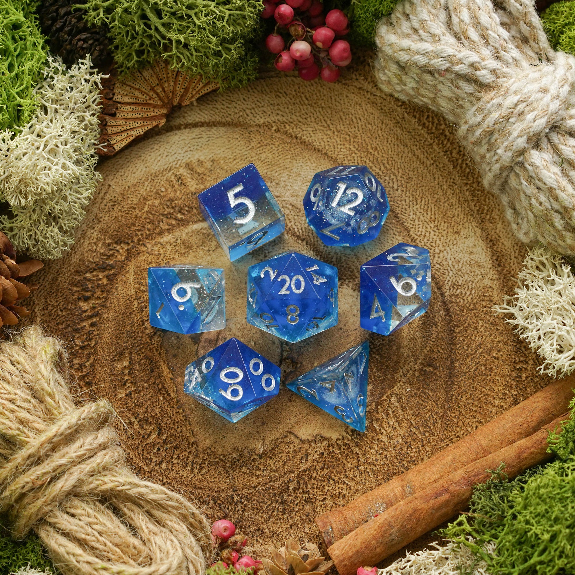 Ocean Galaxy | Sharp Edge Dice