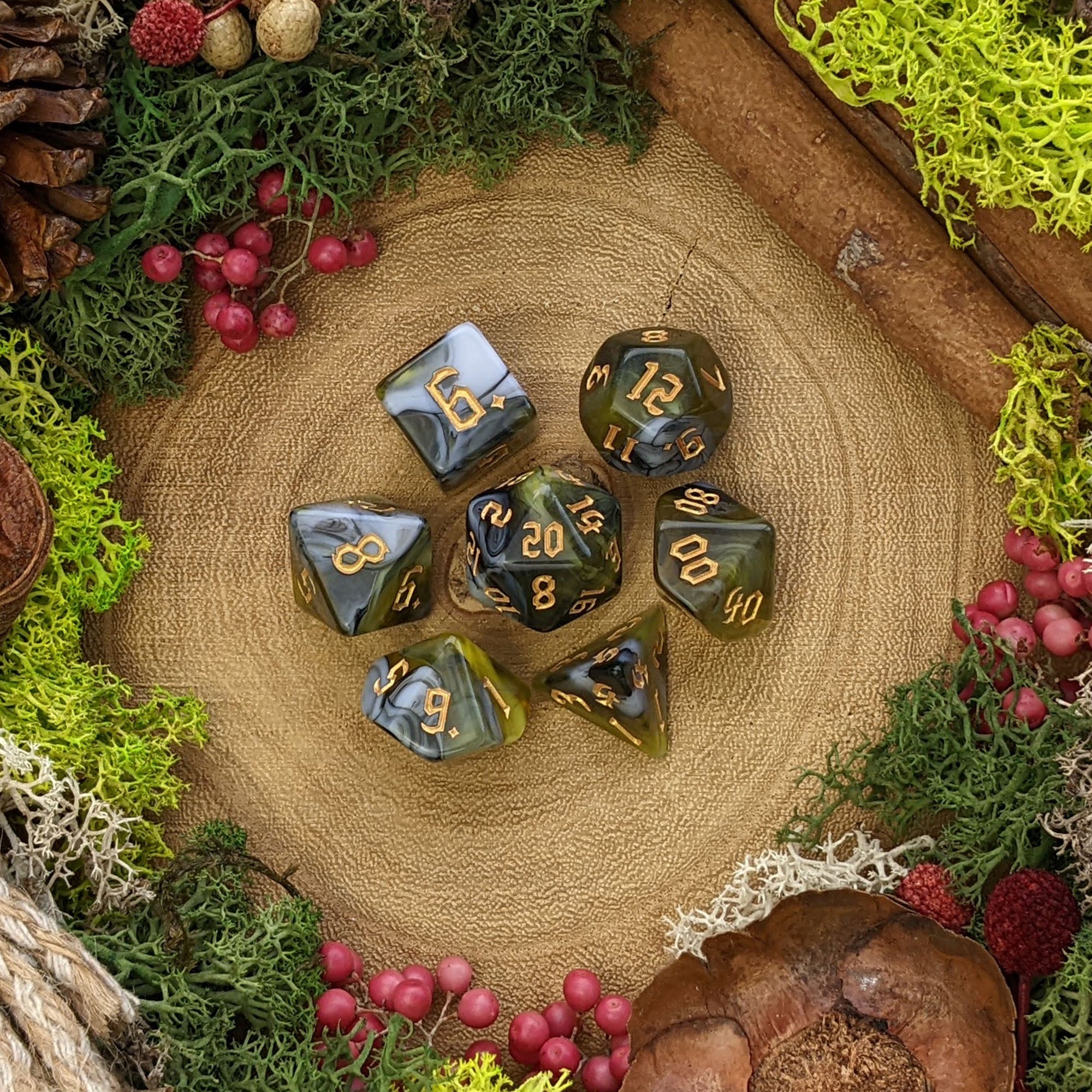 Ogre Puke - Dice Set - Luffleberry