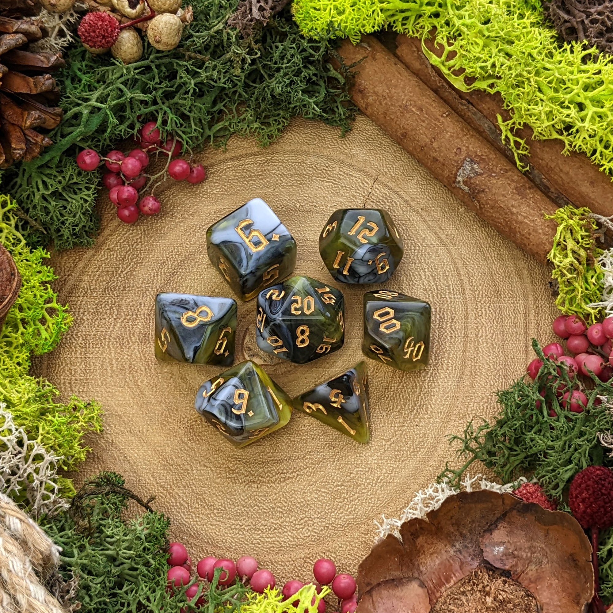 Ogre Puke - Dice Set - Luffleberry