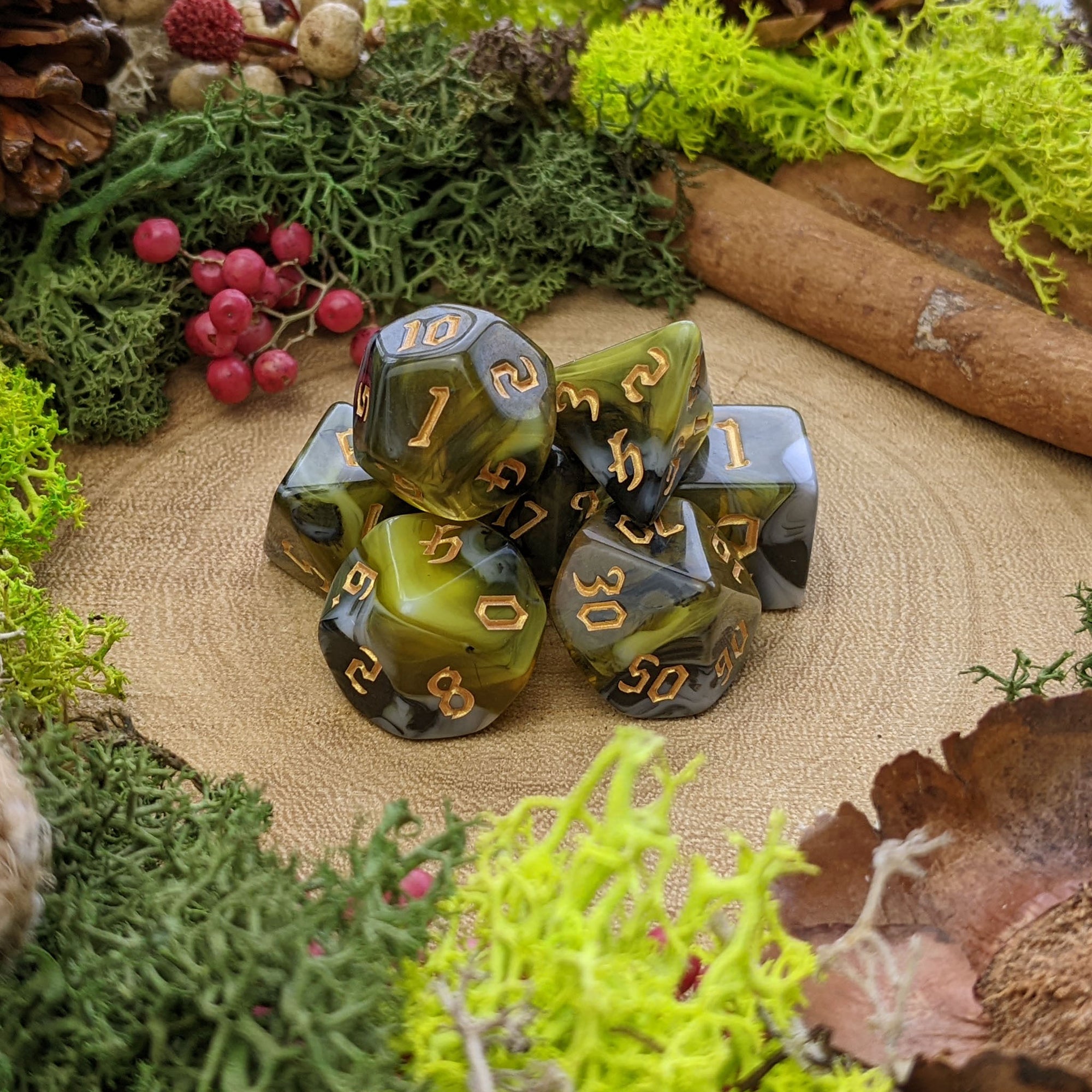 Ogre Puke - Dice Set - Luffleberry