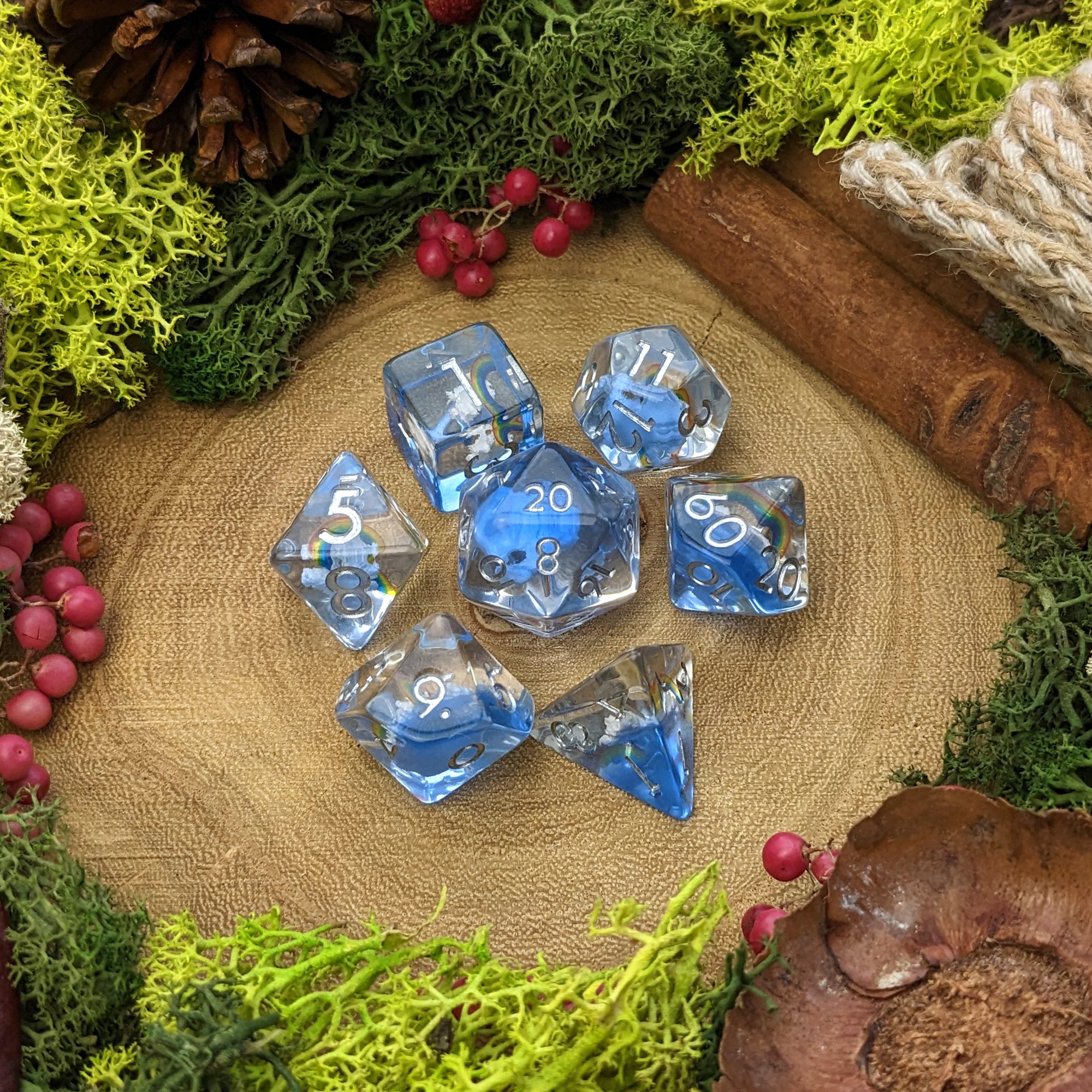 Over the Rainbow - Dice Set - Luffleberry