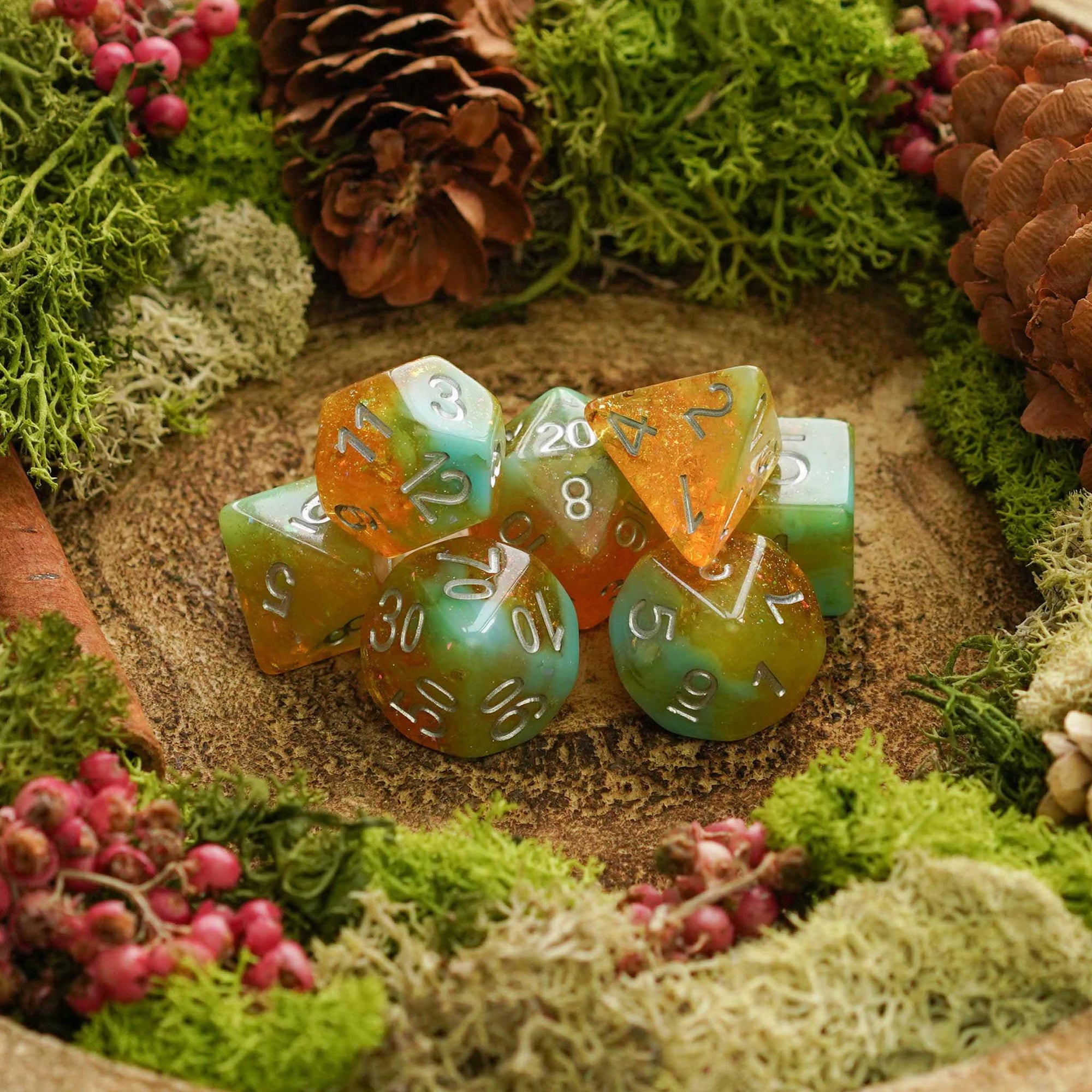 Pillars of Creation - Dice Set - Luffleberry