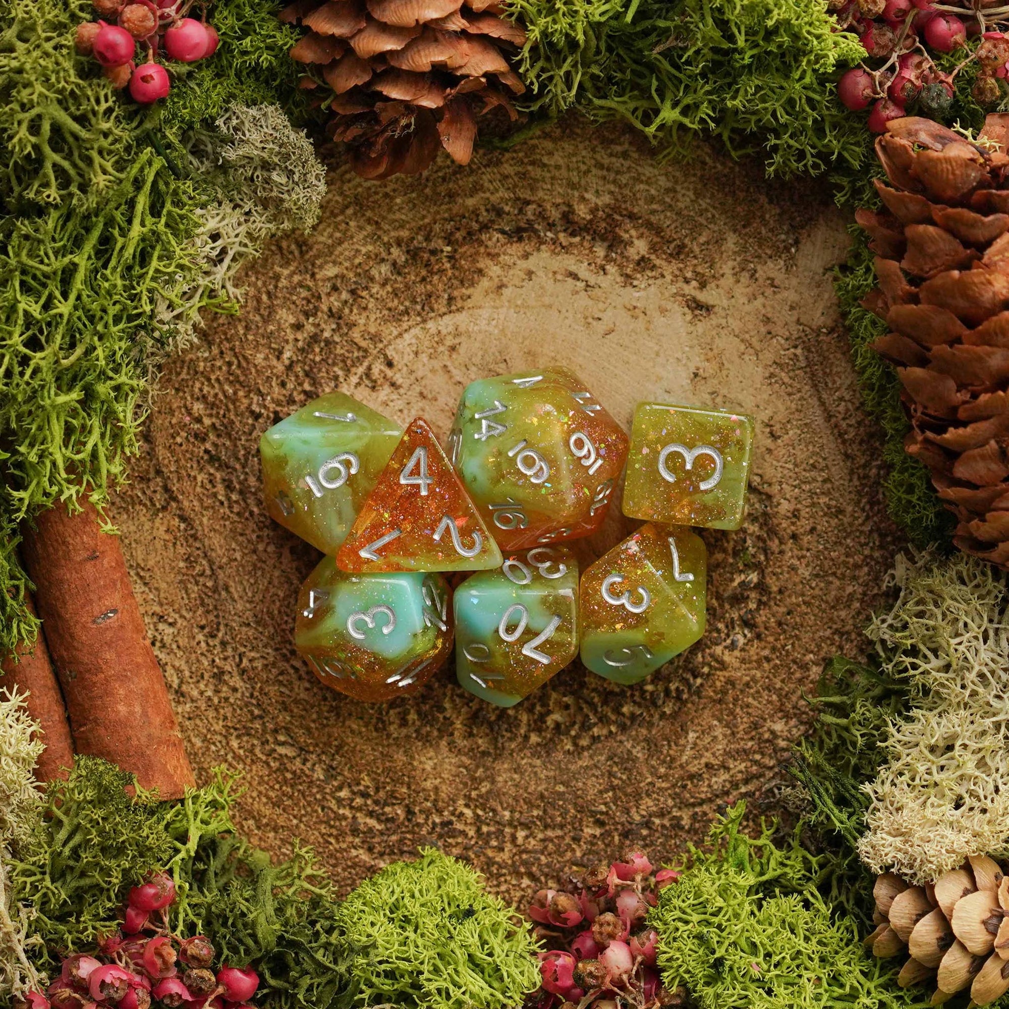 Pillars of Creation - Dice Set - Luffleberry