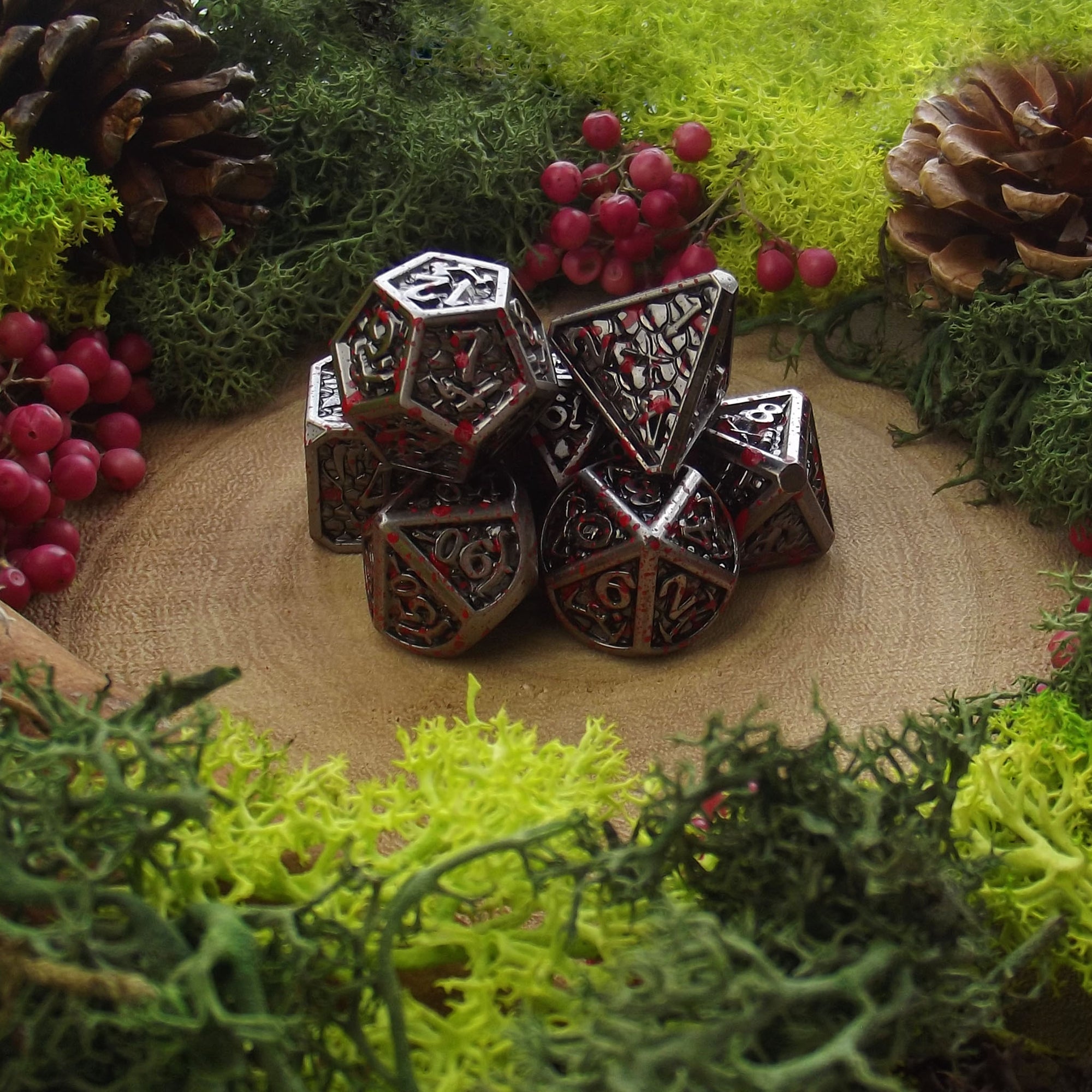 Pit Fighter | Metal Dice - Dice Set - Luffleberry