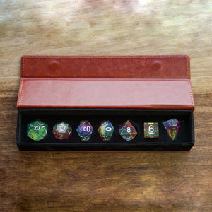 Sharp Edge Dice Box | PU Leather