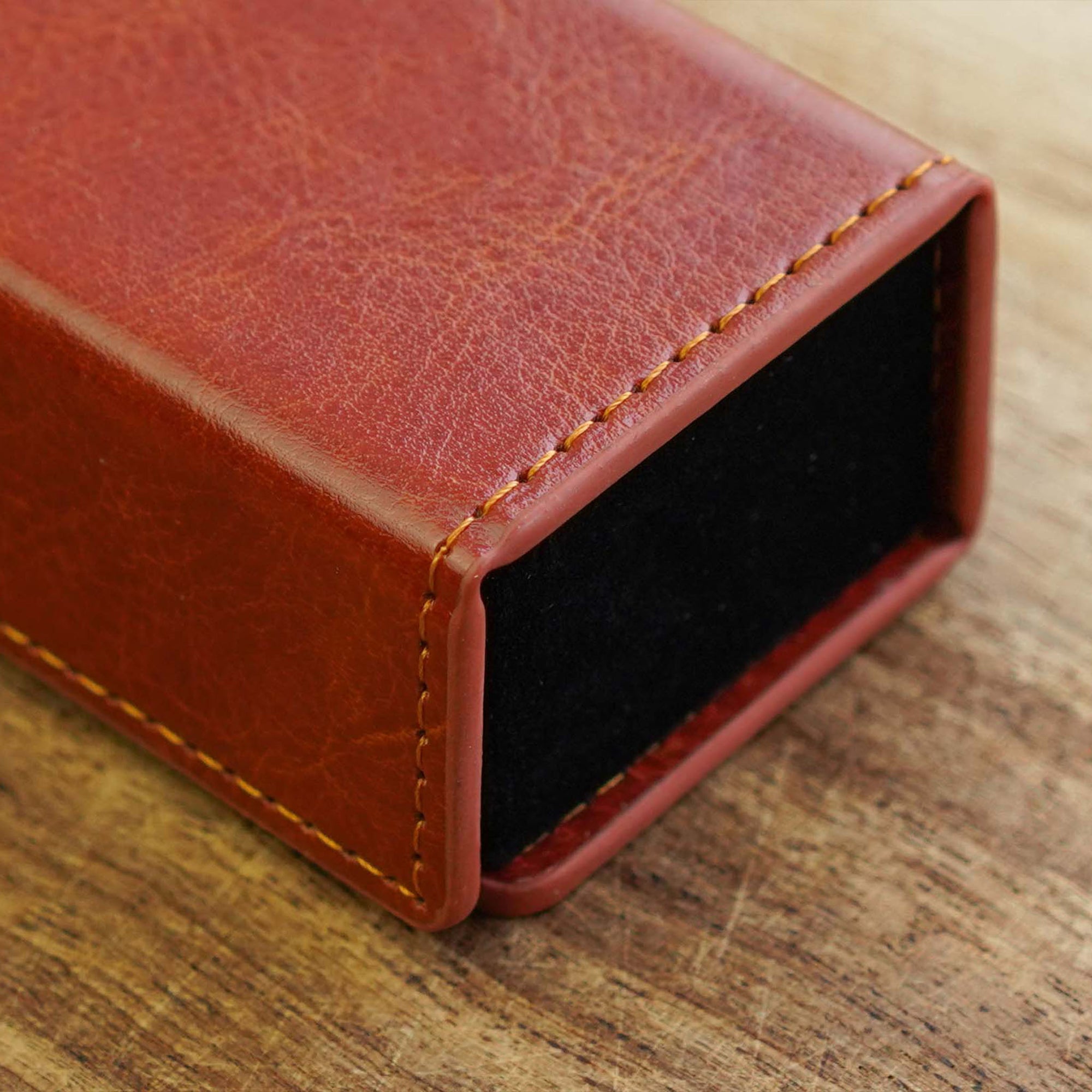 Sharp Edge Dice Box | PU Leather - Dice Box - Luffleberry