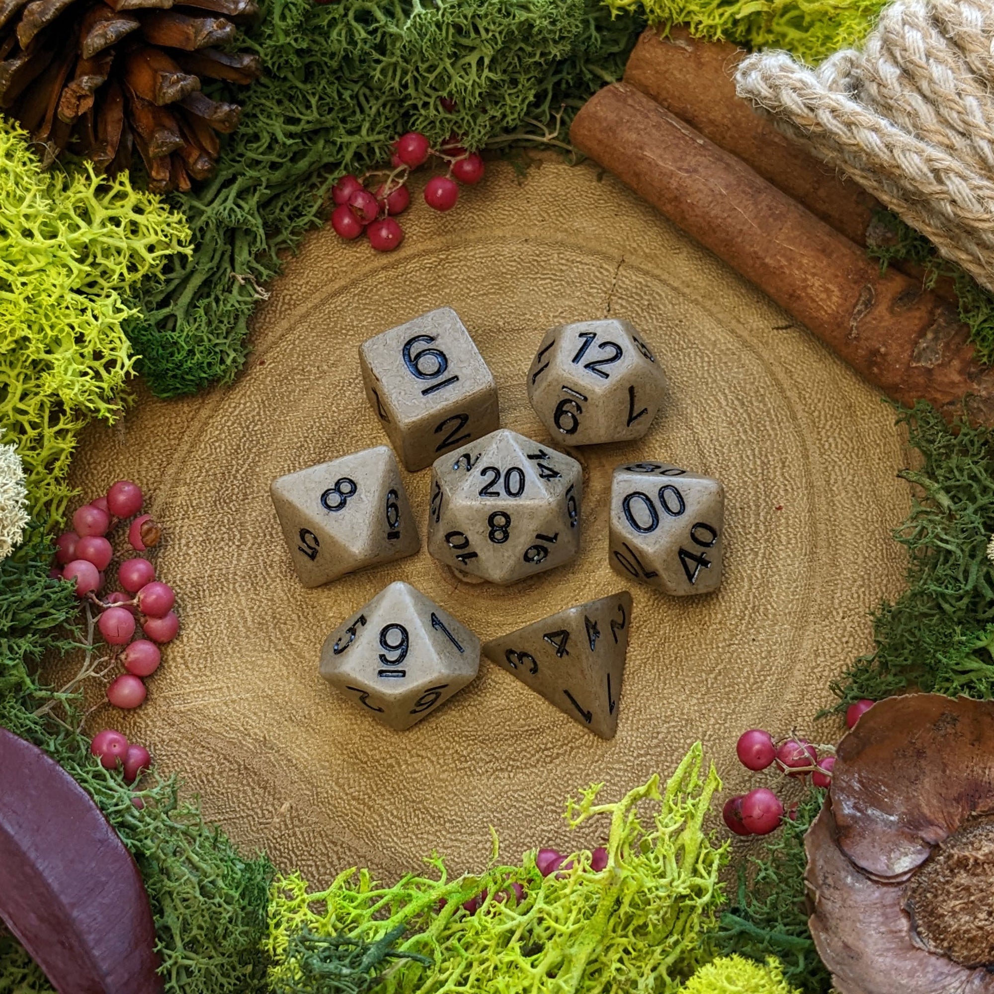 Sandstone - Dice Set - Luffleberry