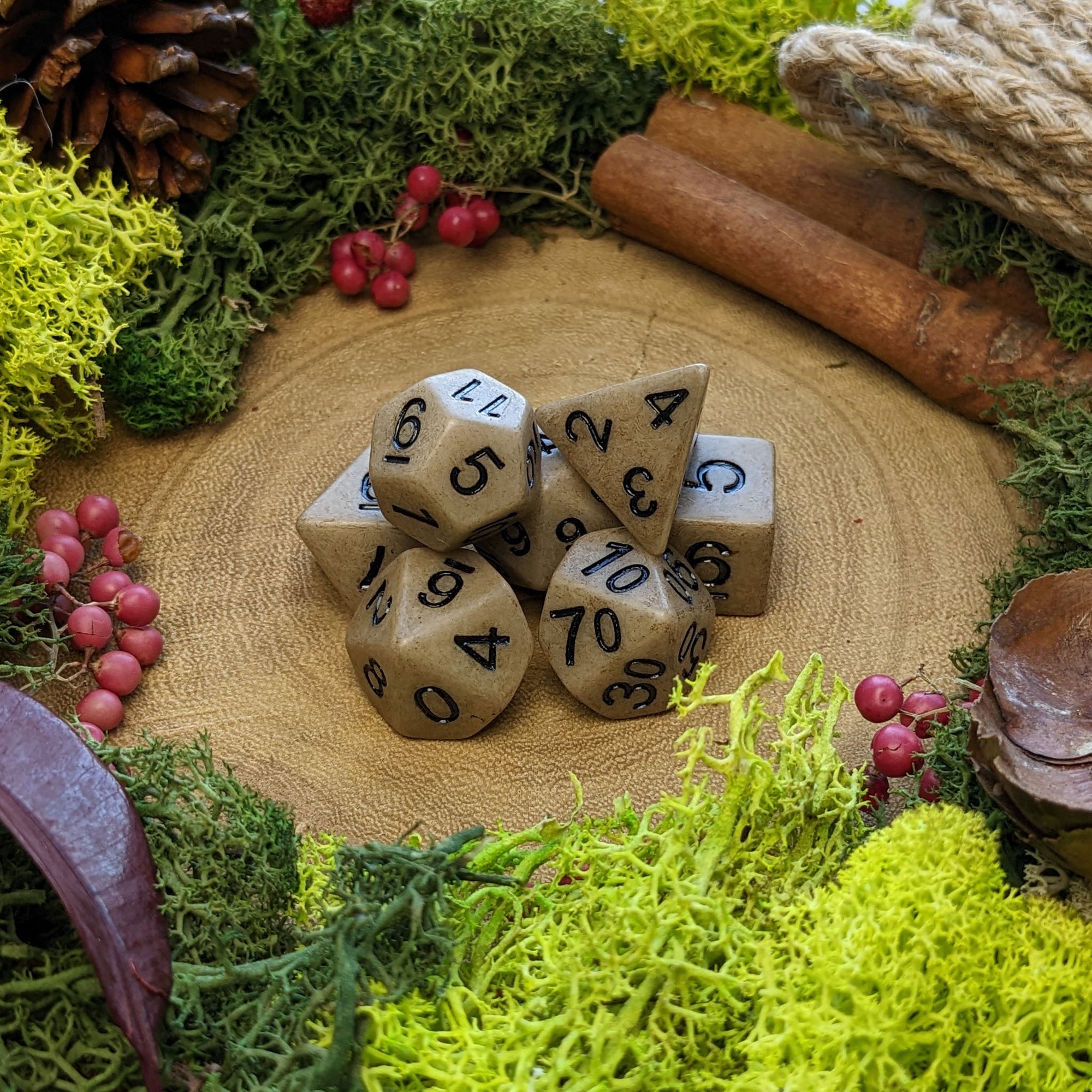 Sandstone - Dice Set - Luffleberry