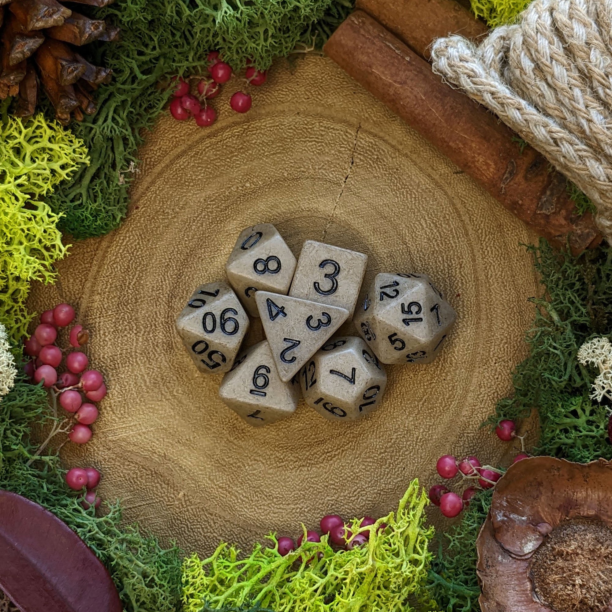 Sandstone - Dice Set - Luffleberry