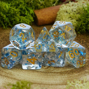 Sapphire Dream - Dice Set - Luffleberry