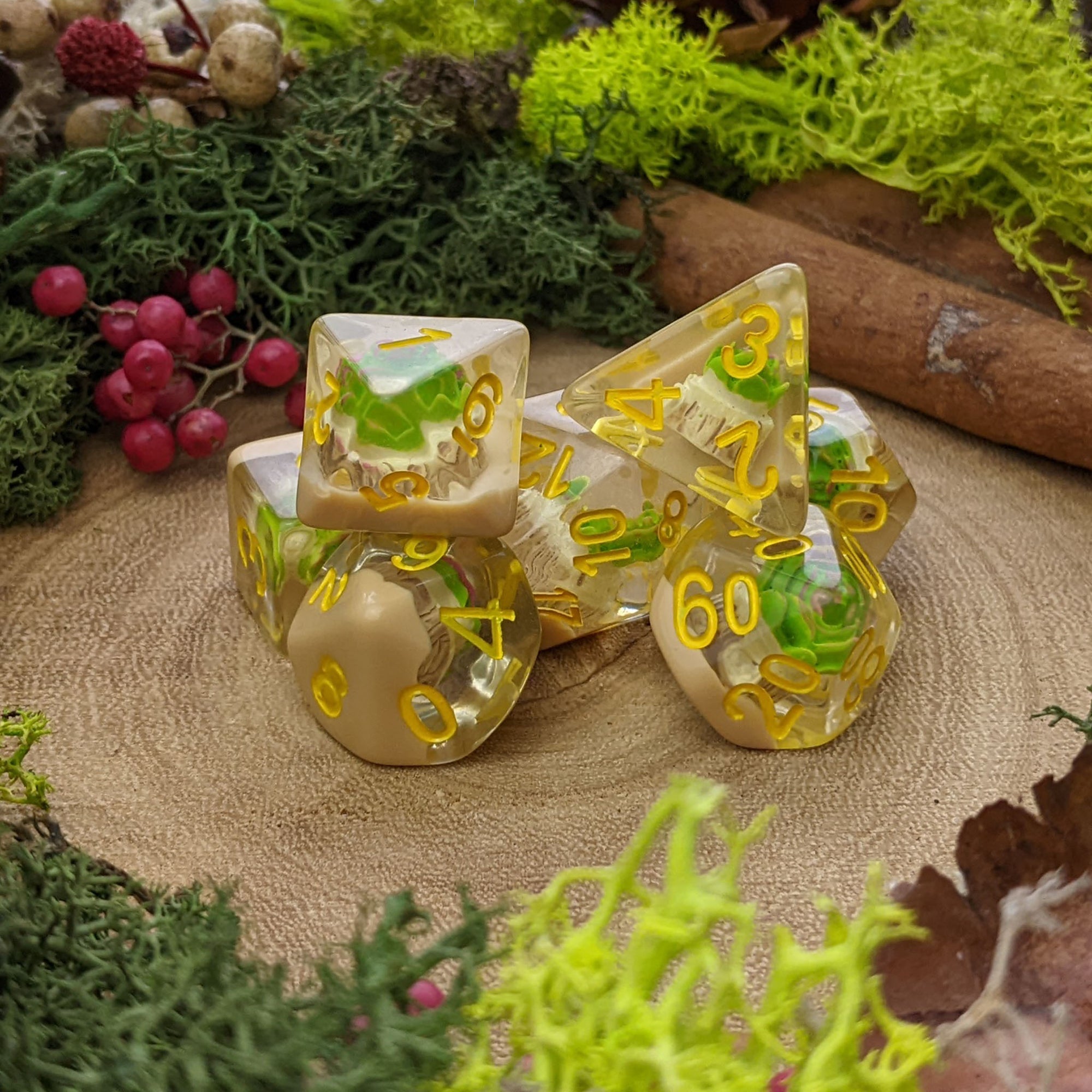 Succulent - Dice Set - Luffleberry