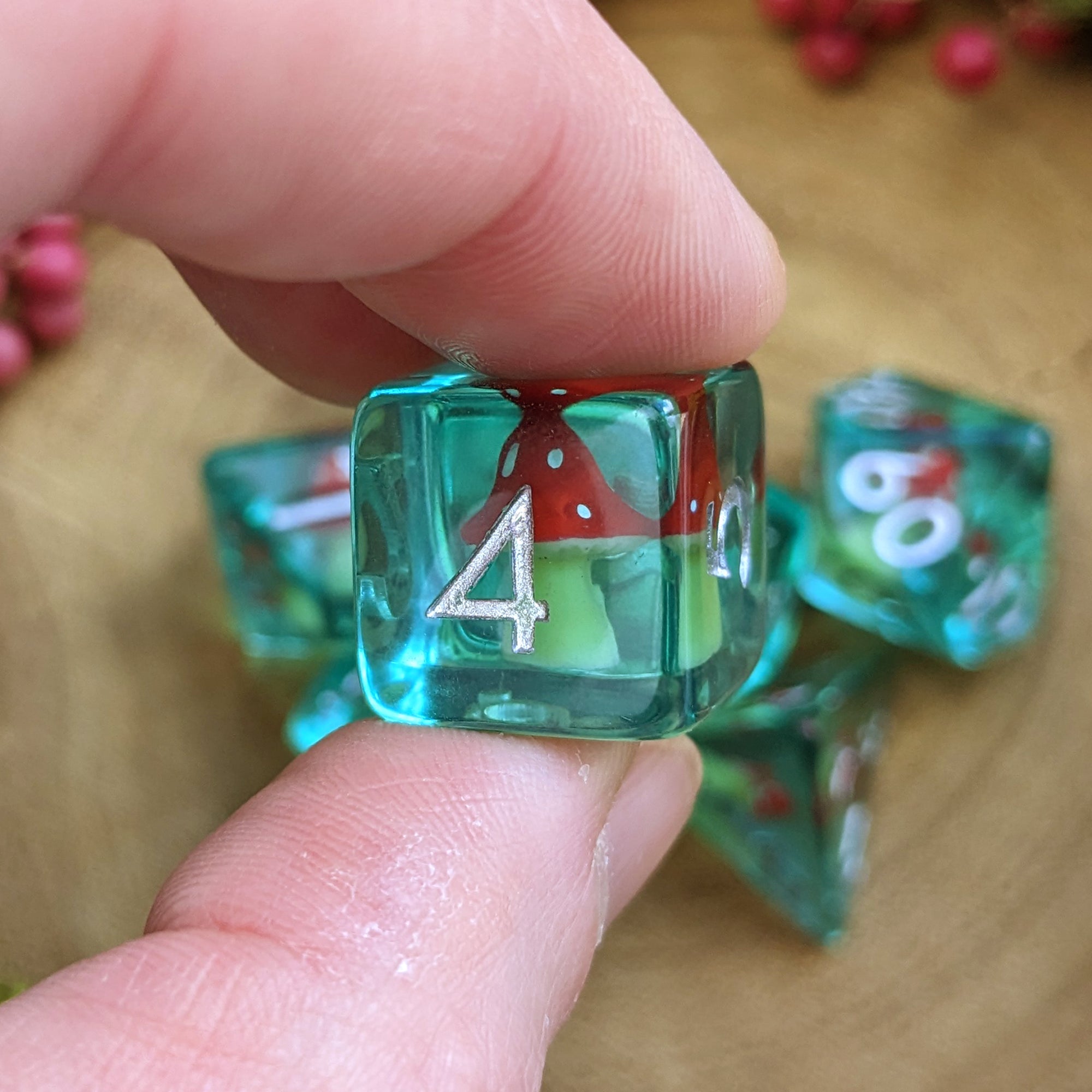 Toadstool - Dice Set - Luffleberry