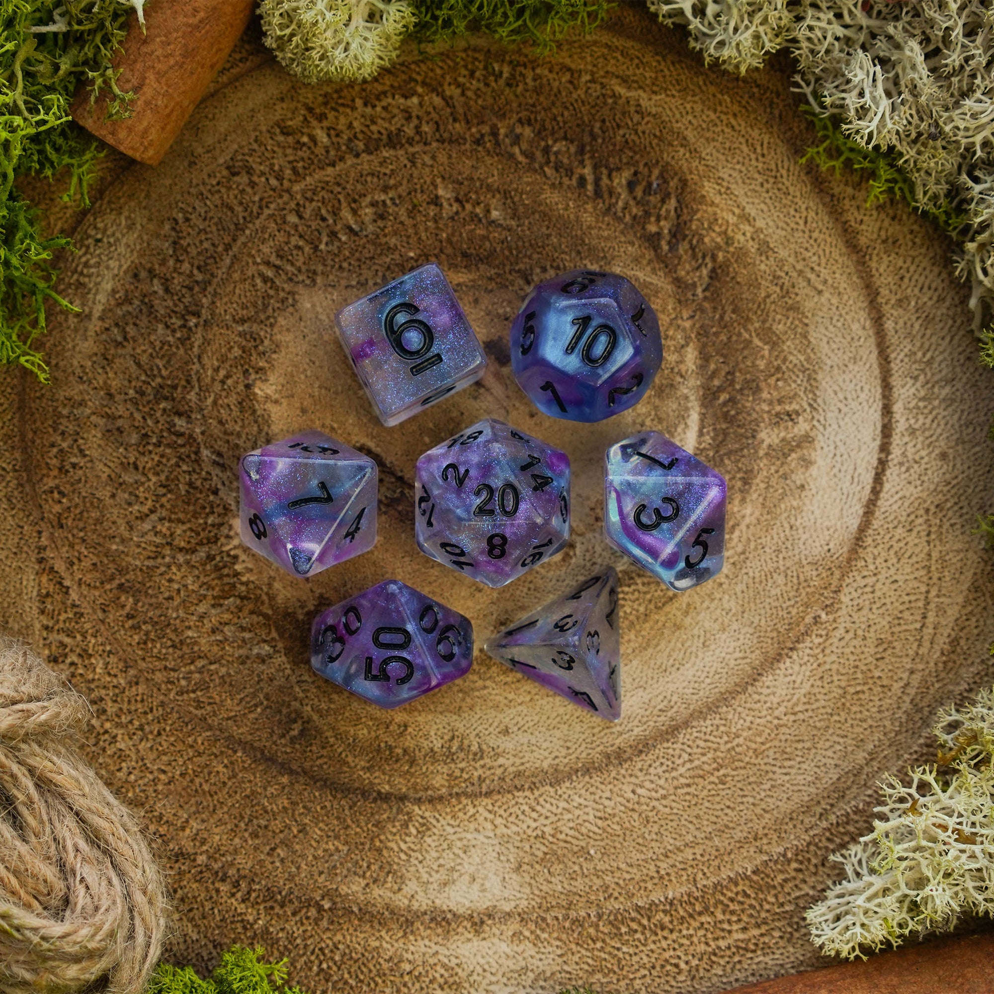 Unicorn Tears - Dice Set - Luffleberry