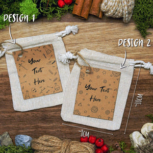 Eco Cotton Bag with Kraft Tag