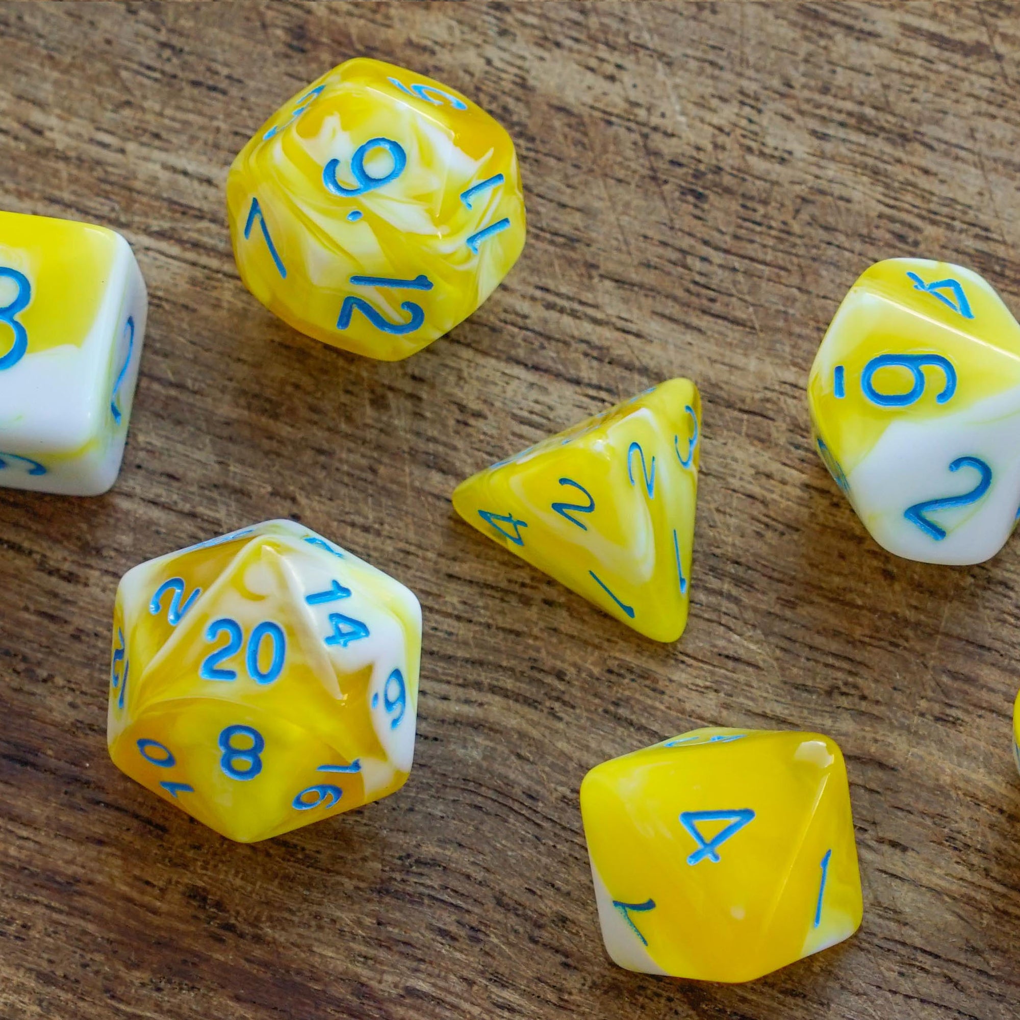 Lemon Sundae - Dice Set - Luffleberry