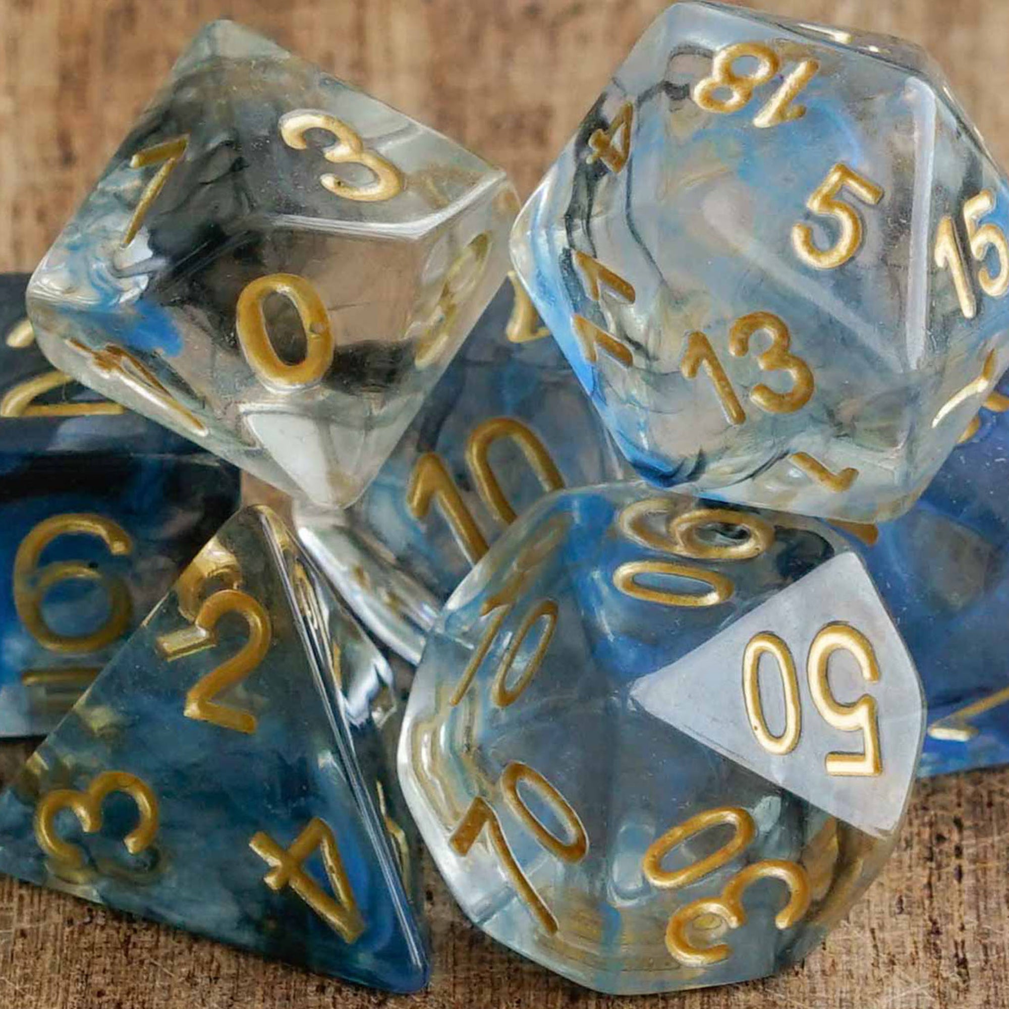 Sea Smoke - Dice Set - Luffleberry