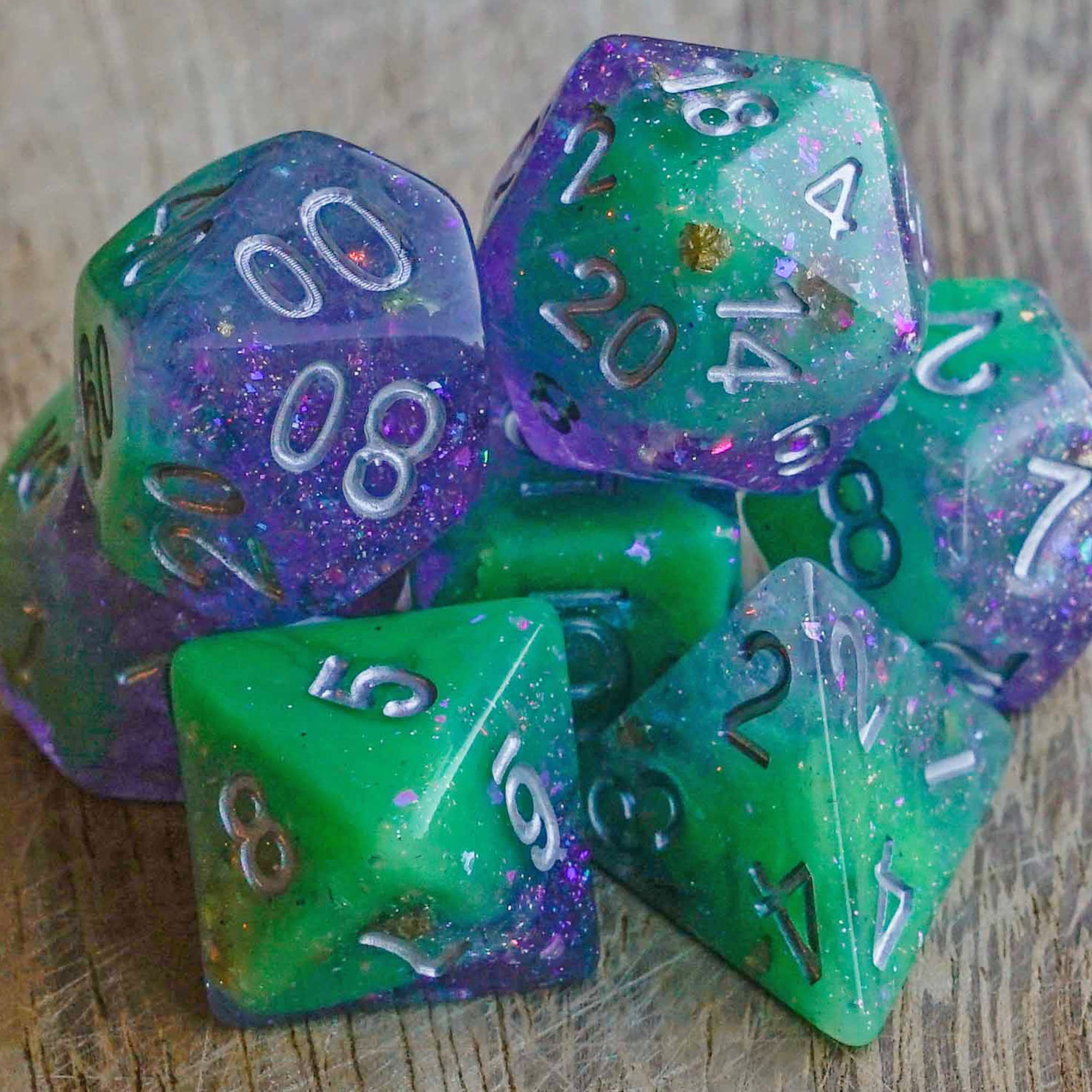 Toxic Venom - Dice Set - Luffleberry