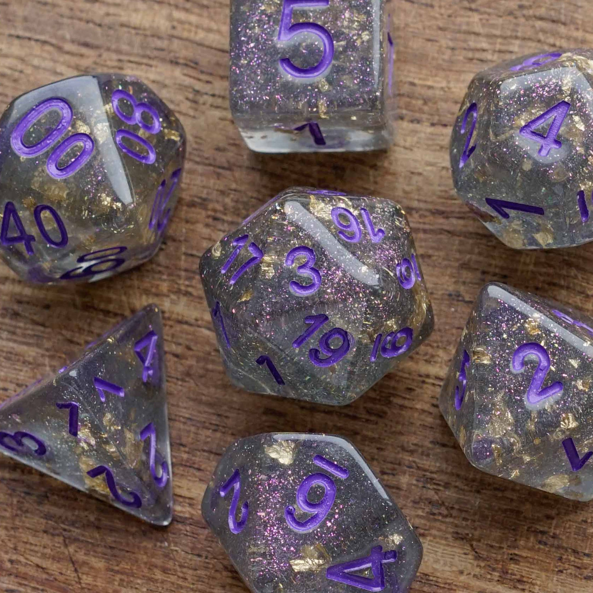 Warlock's Gold - Dice Set - Luffleberry